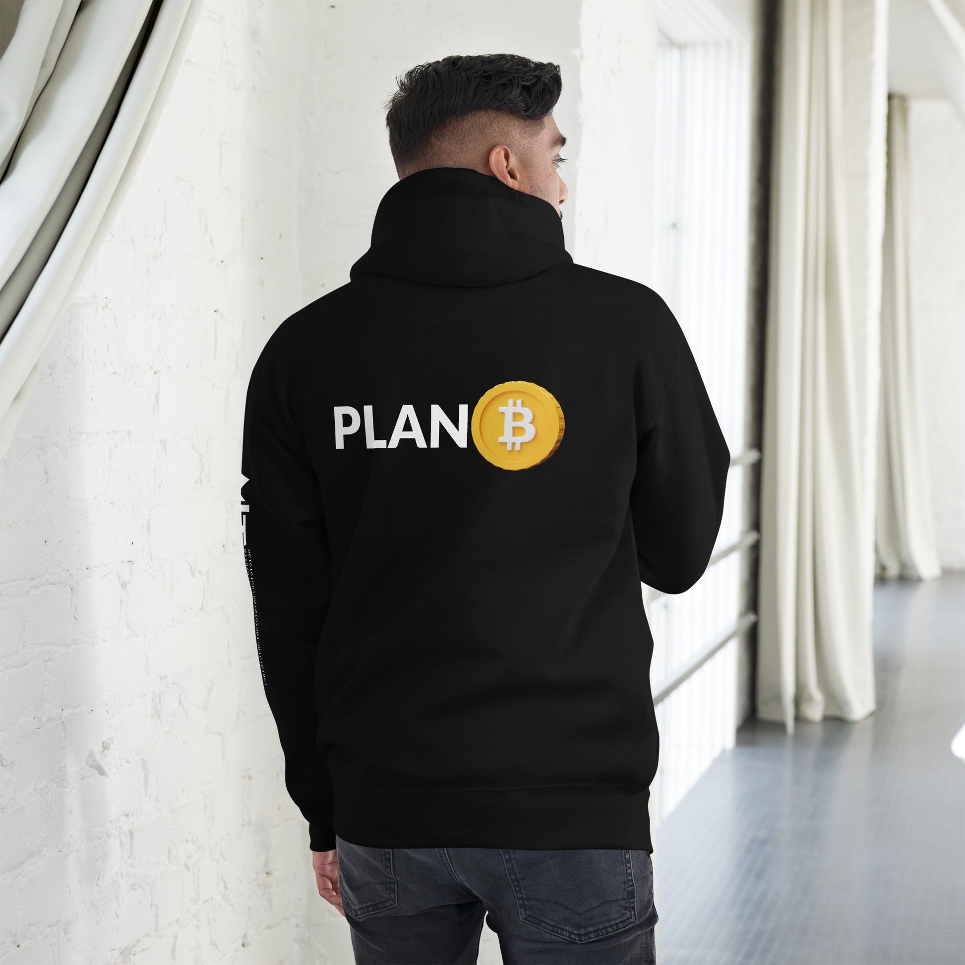 Plan B V6 - Unisex Hoodie ( Back Print ) by DarkByteGear
