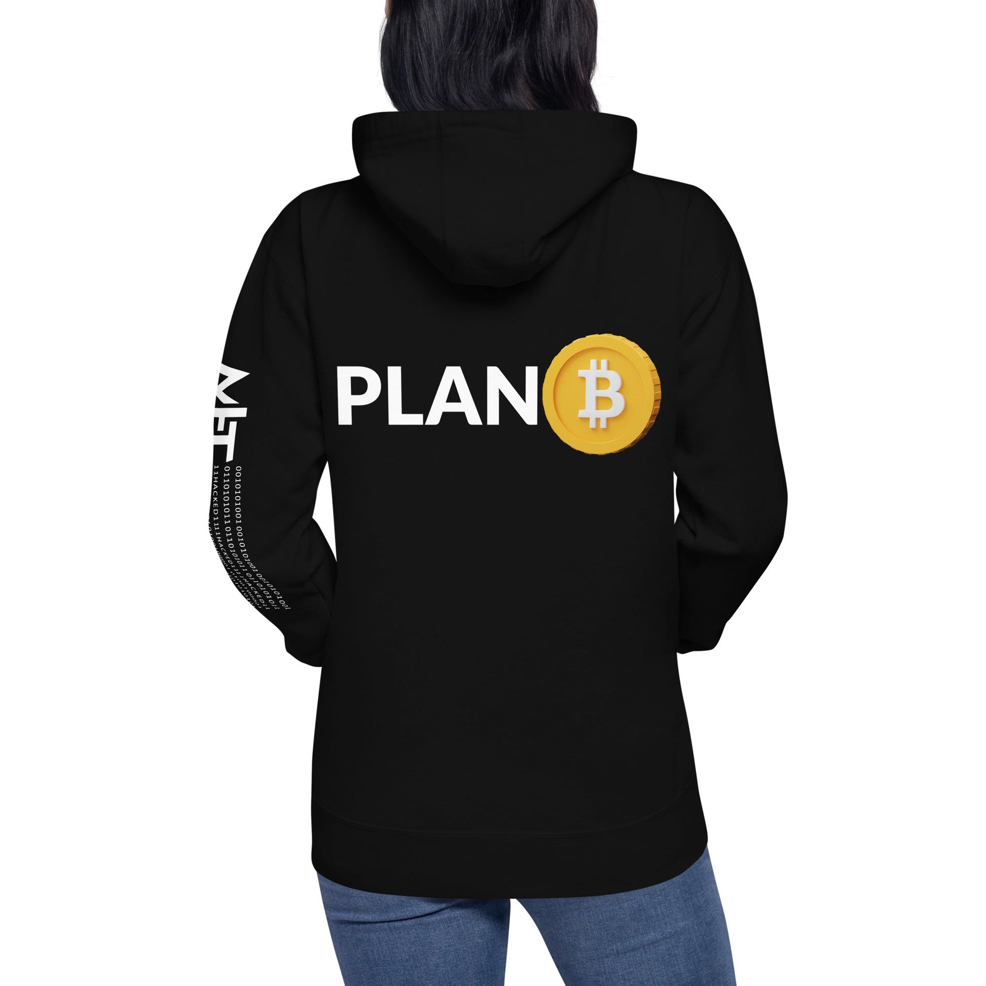 Plan B V6 - Unisex Hoodie ( Back Print ) by DarkByteGear