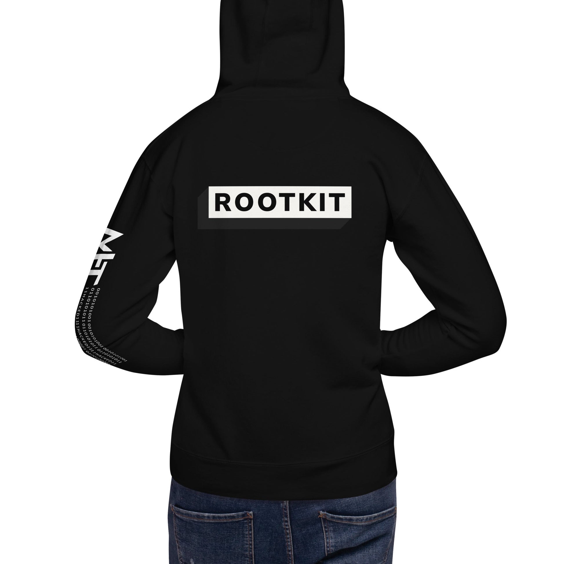 Rootkit - Unisex Hoodie (back priint) by DarkByteGear