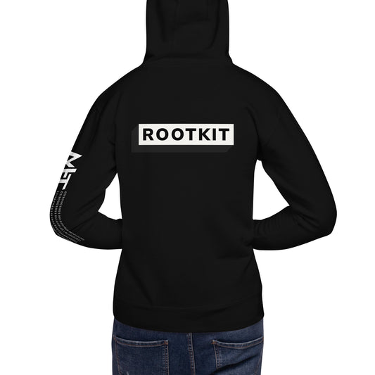 Rootkit - Unisex Hoodie (back priint) by DarkByteGear