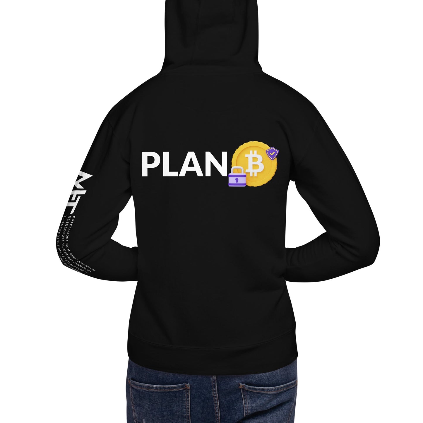 Plan B V9 Unisex Hoodie (back print) by DarkByteGear
