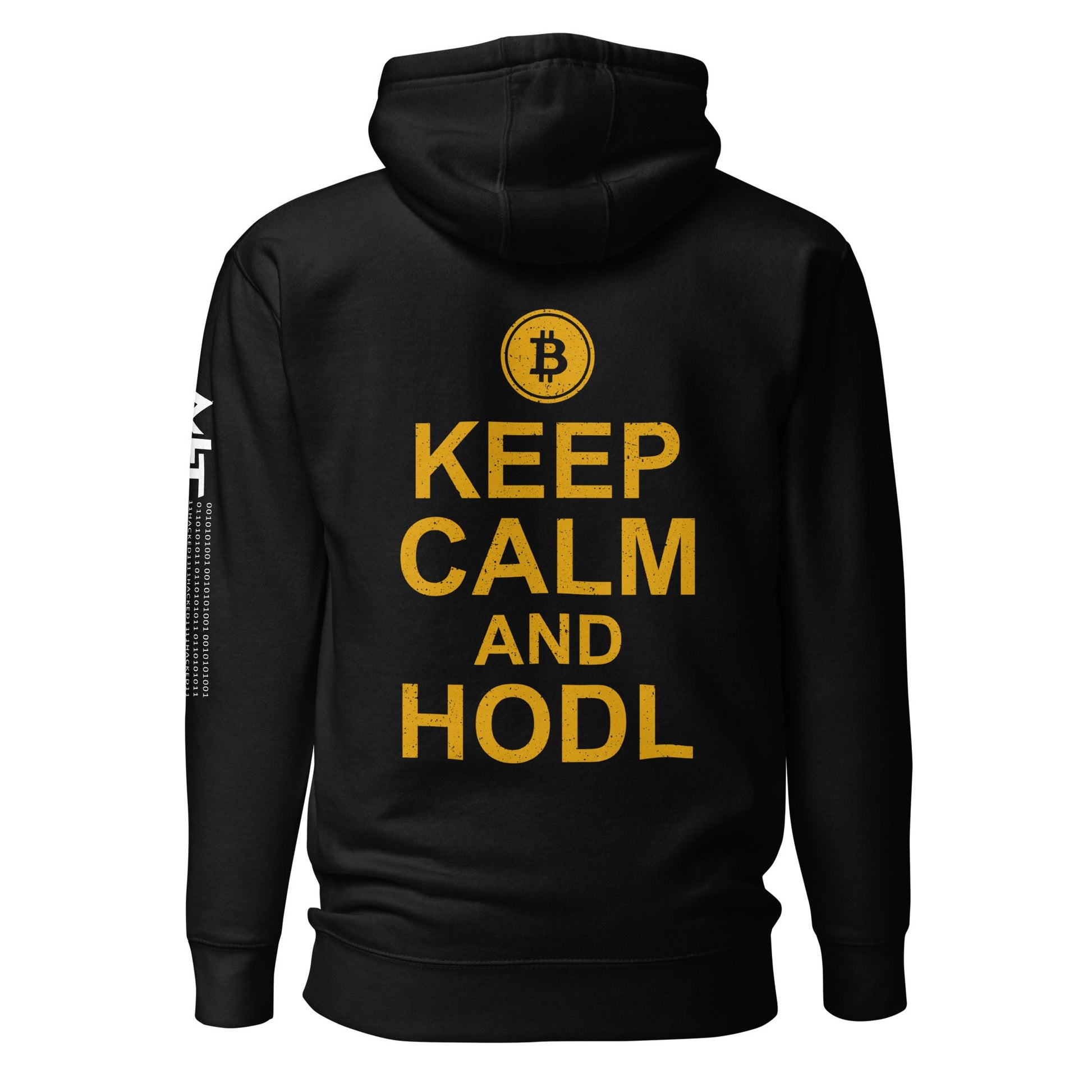 Keep Calm and HODL Unisex Hoodie by DarkByteGear