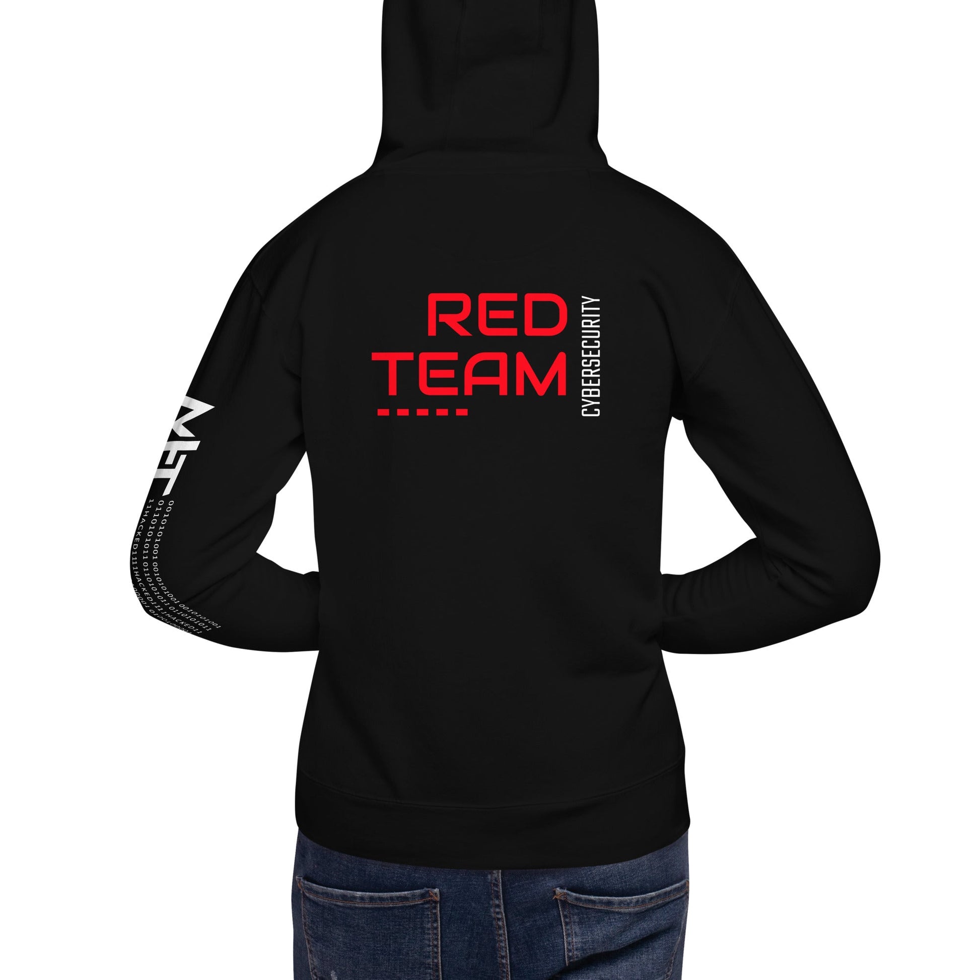 Cyber Security Red Team V14 - Unisex Hoodie ( Back Print ) by DarkByteGear