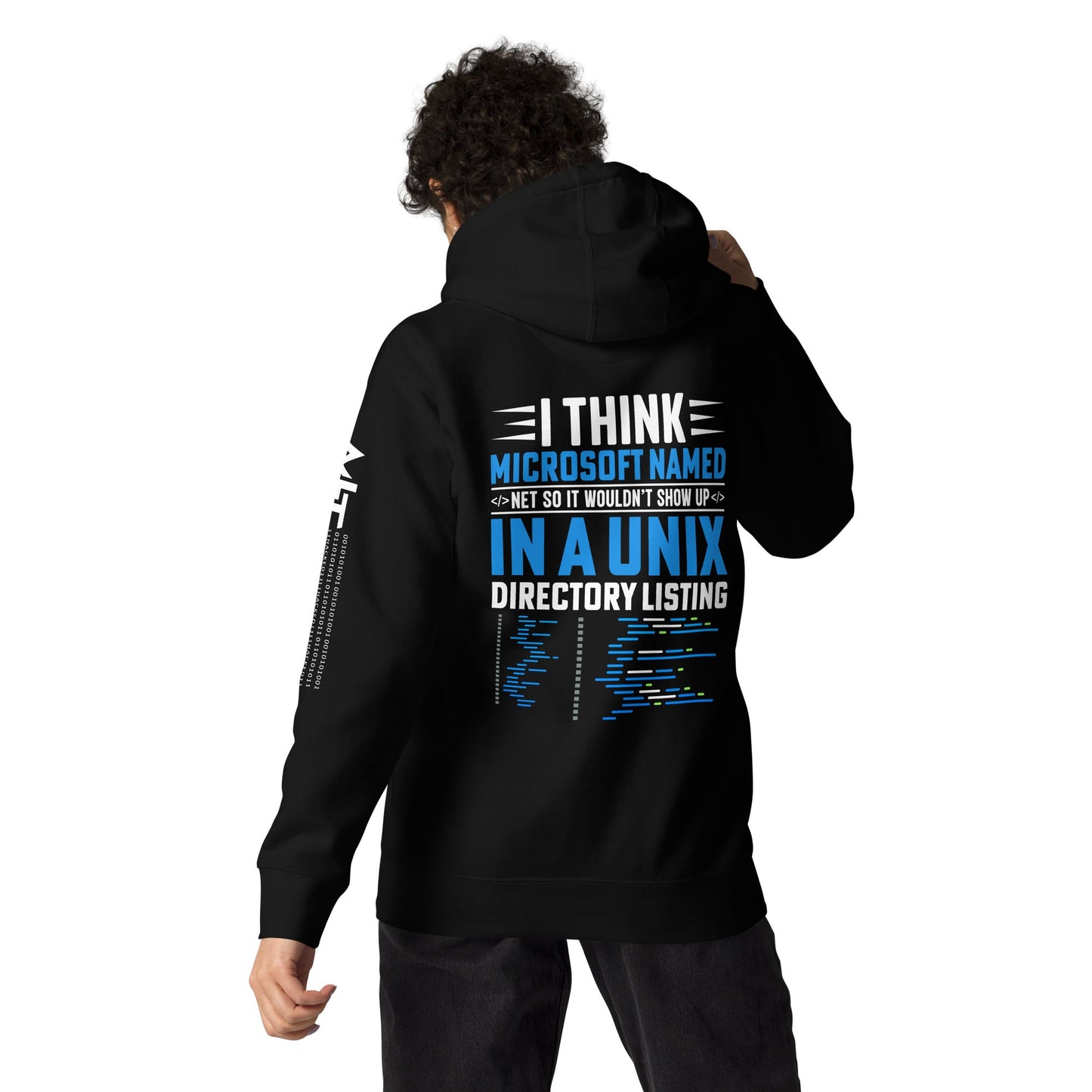 I think Microsoft named Net - Unisex Hoodie by DarkByteGear