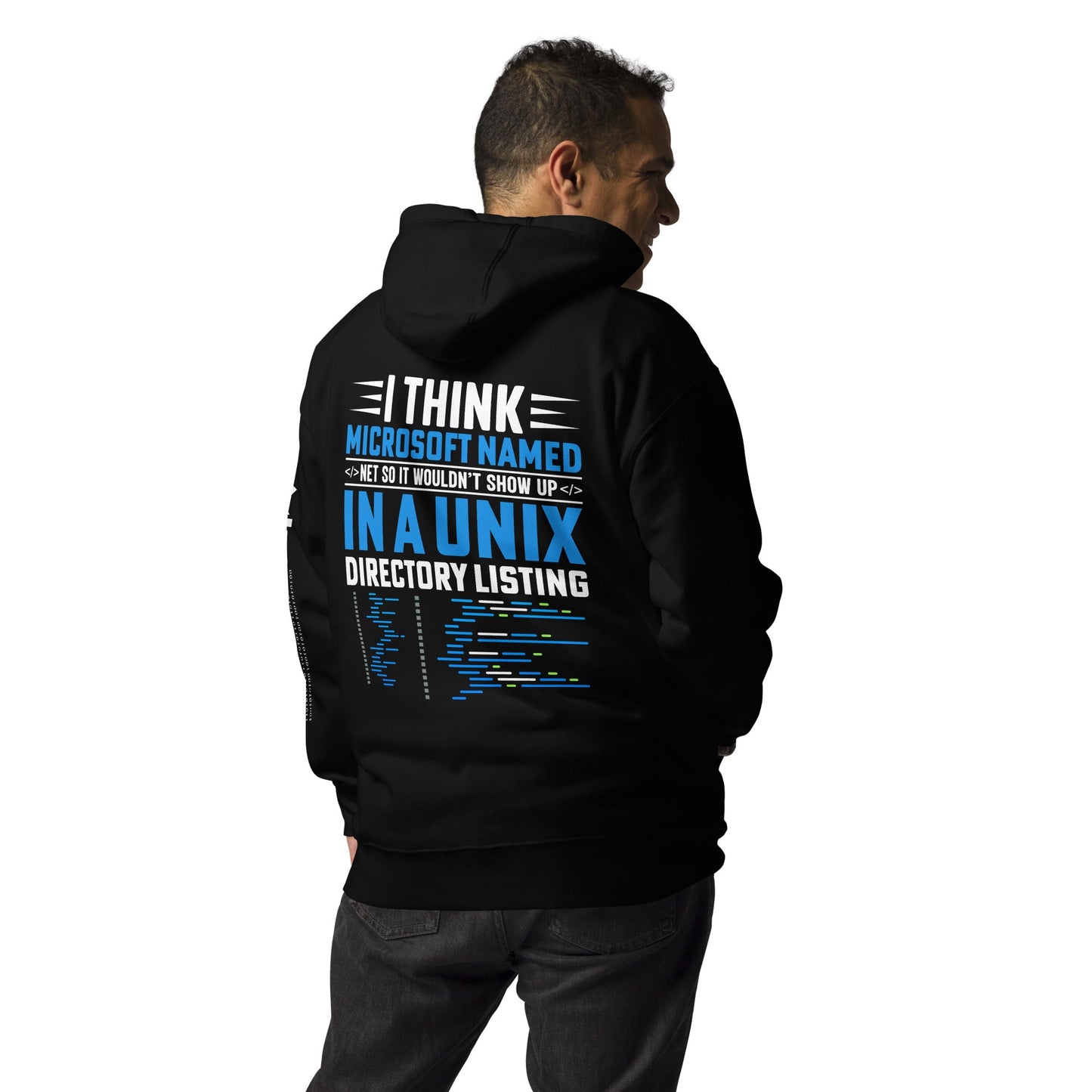 I think Microsoft named Net - Unisex Hoodie by DarkByteGear