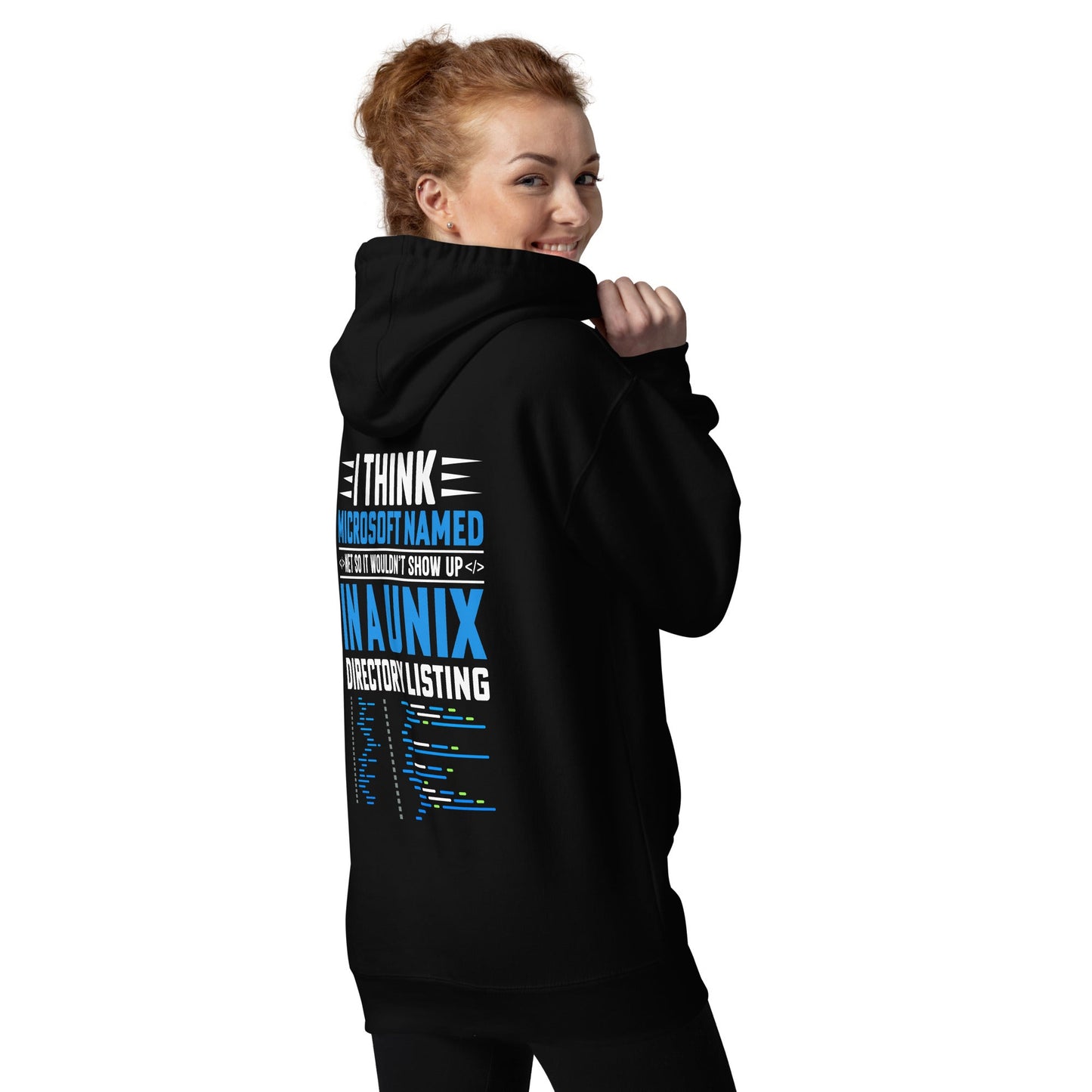 I think Microsoft named Net - Unisex Hoodie by DarkByteGear