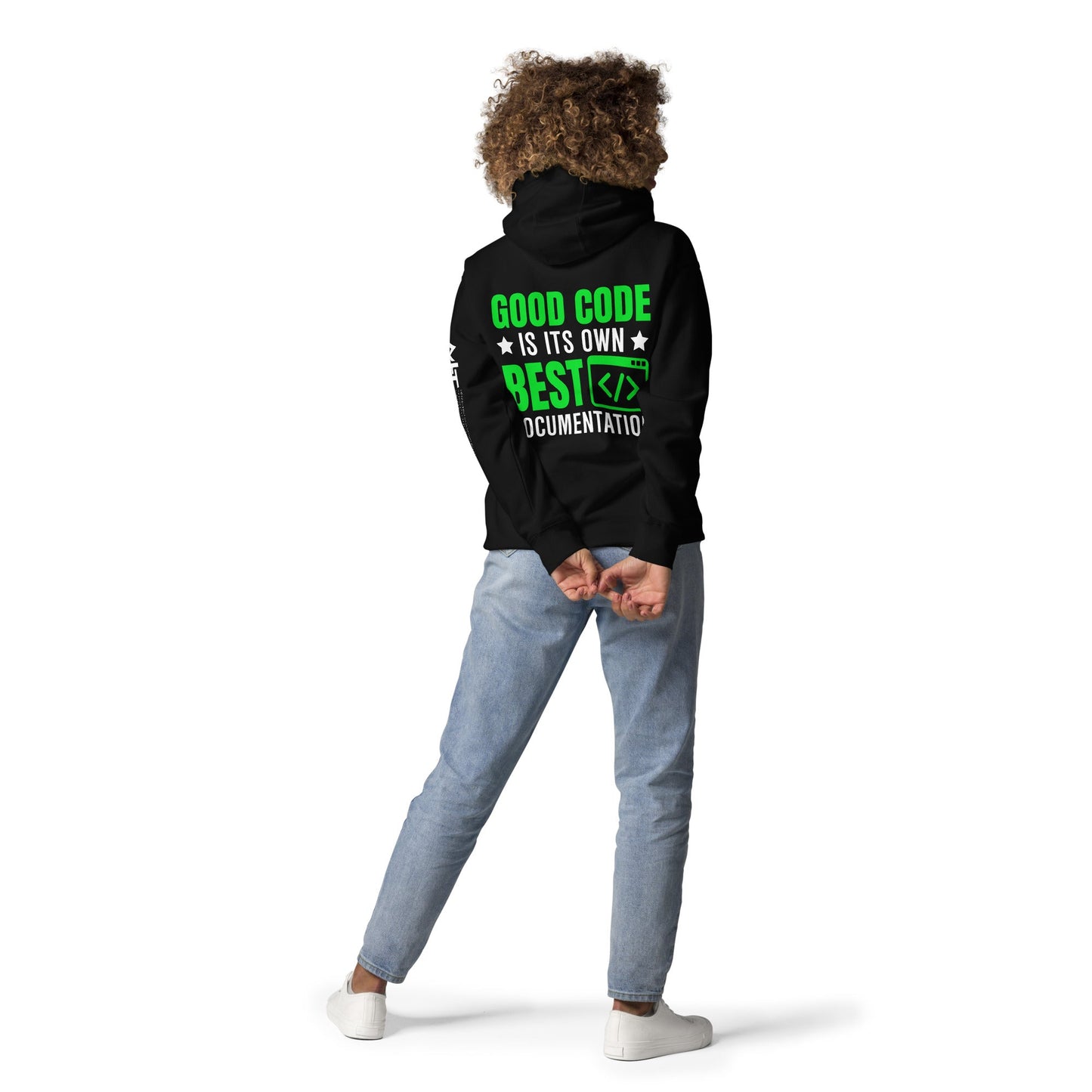 Good Code is in its own best documentationUnisex Hoodie by DarkByteGear