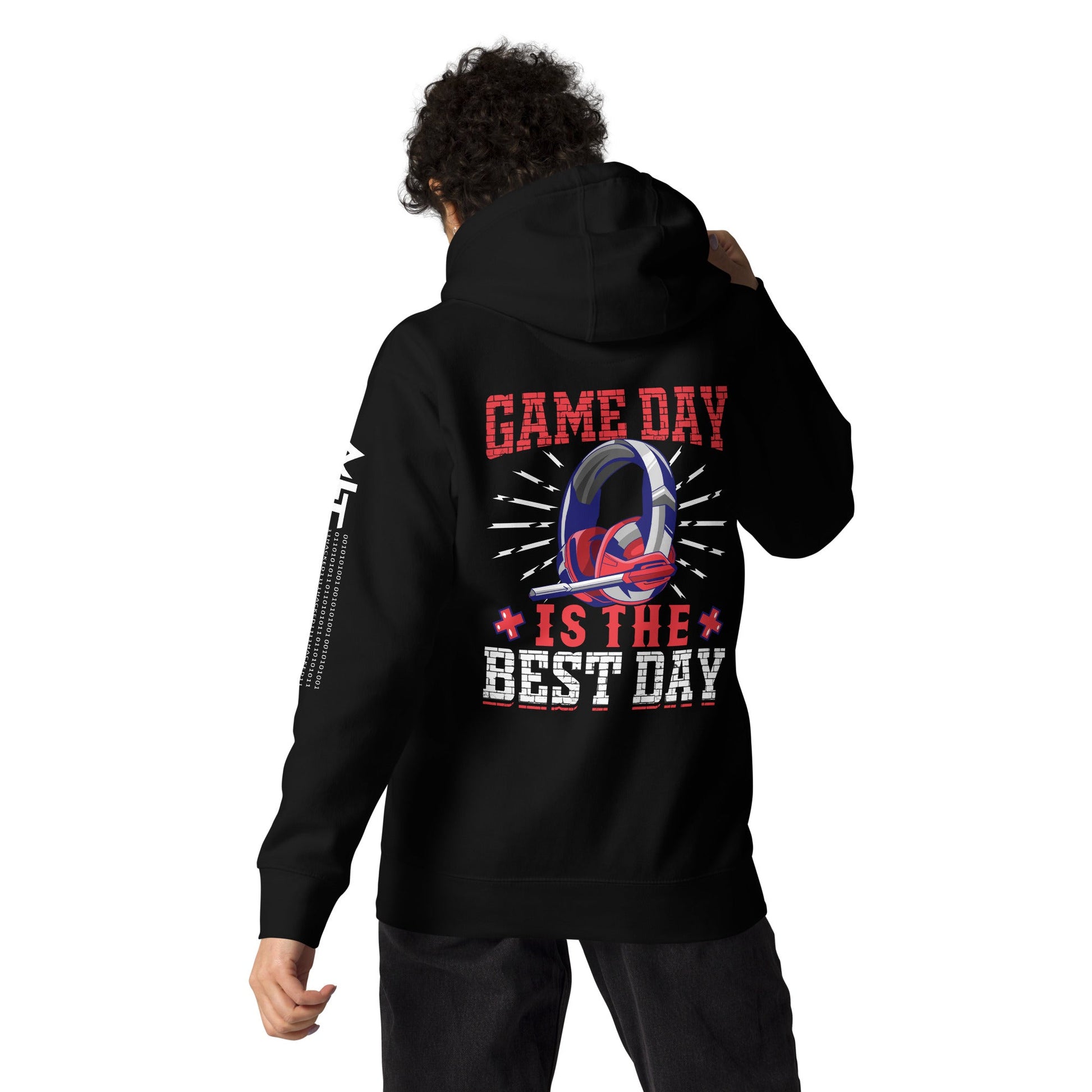 Game Day is the Best Day Shagor Unisex Hoodie ( Back Print ) by DarkByteGear