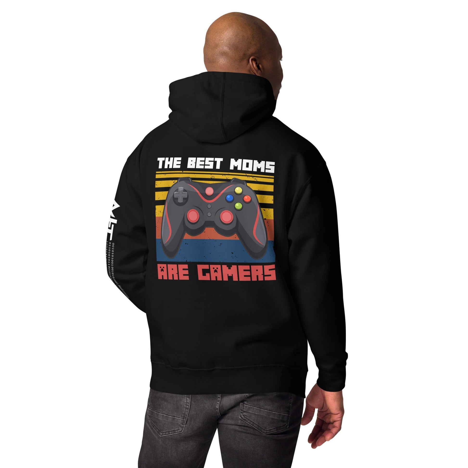 The best Moms are Gamers Unisex Hoodie by DarkByteGear