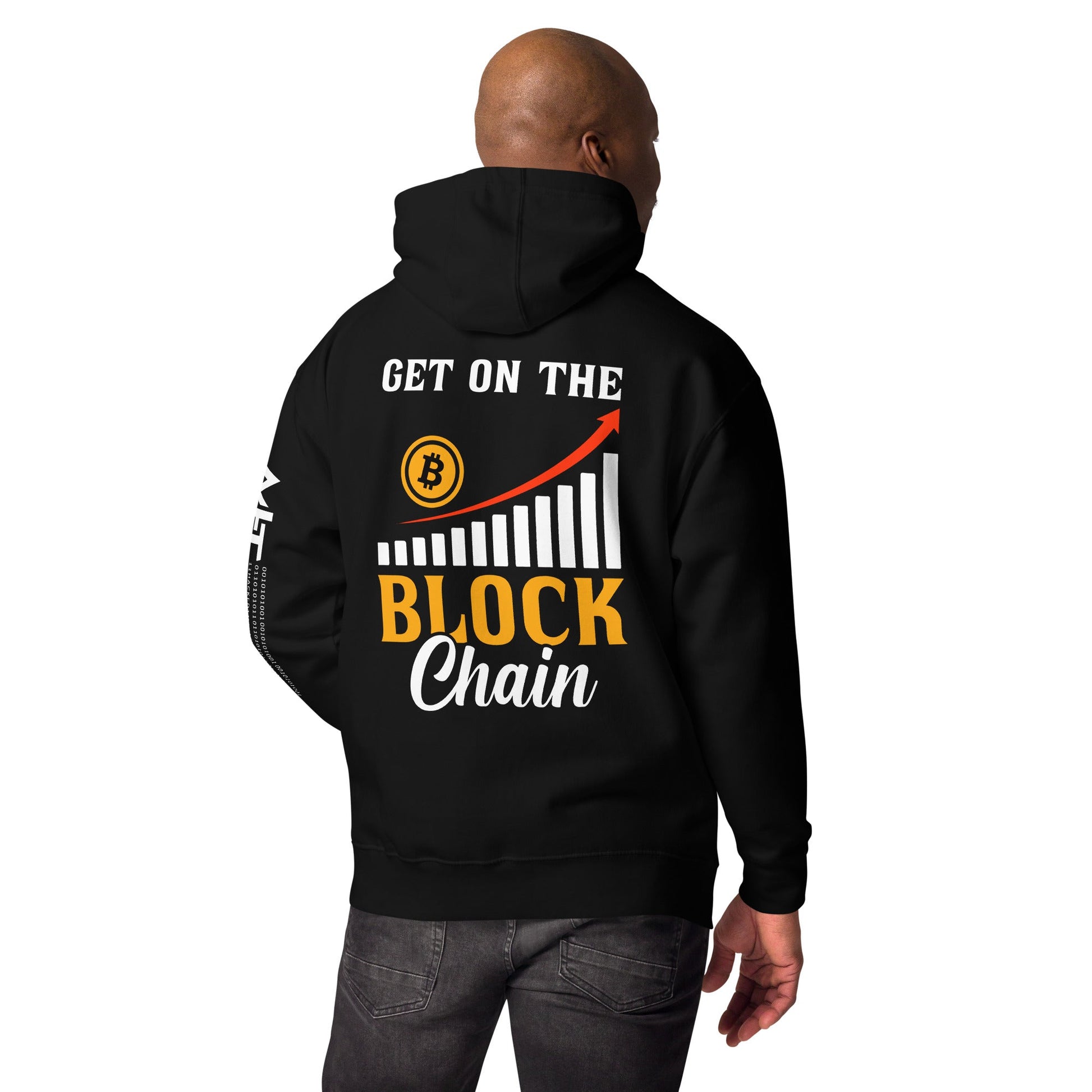 Get on the Block Chain - Unisex Hoodie by DarkByteGear