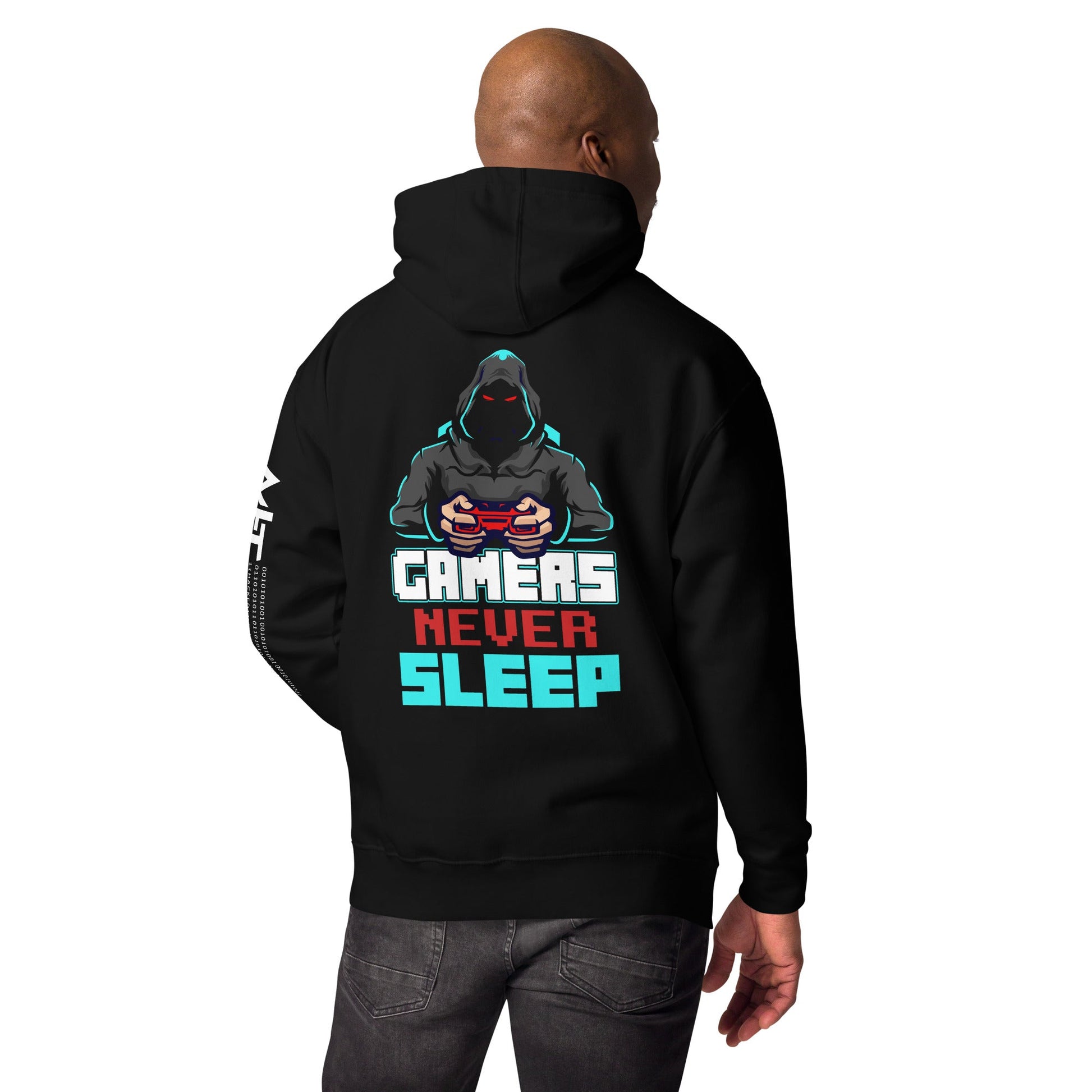 Gamers never Sleep V1 - Unisex Hoodie by DarkByteGear
