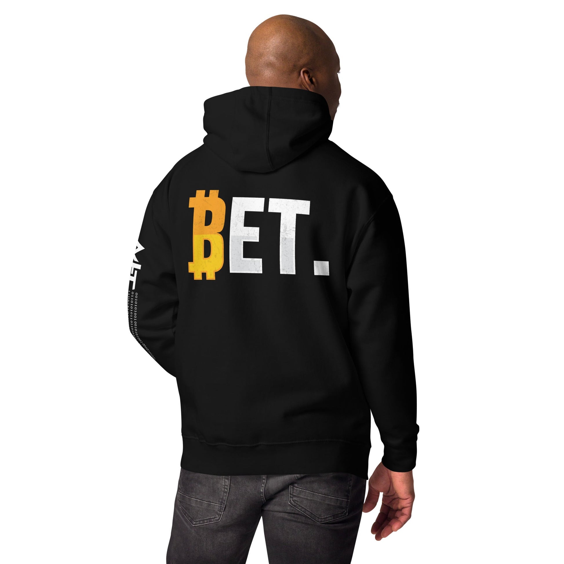 BET - Unisex Hoodie ( Back Print ) by DarkByteGear
