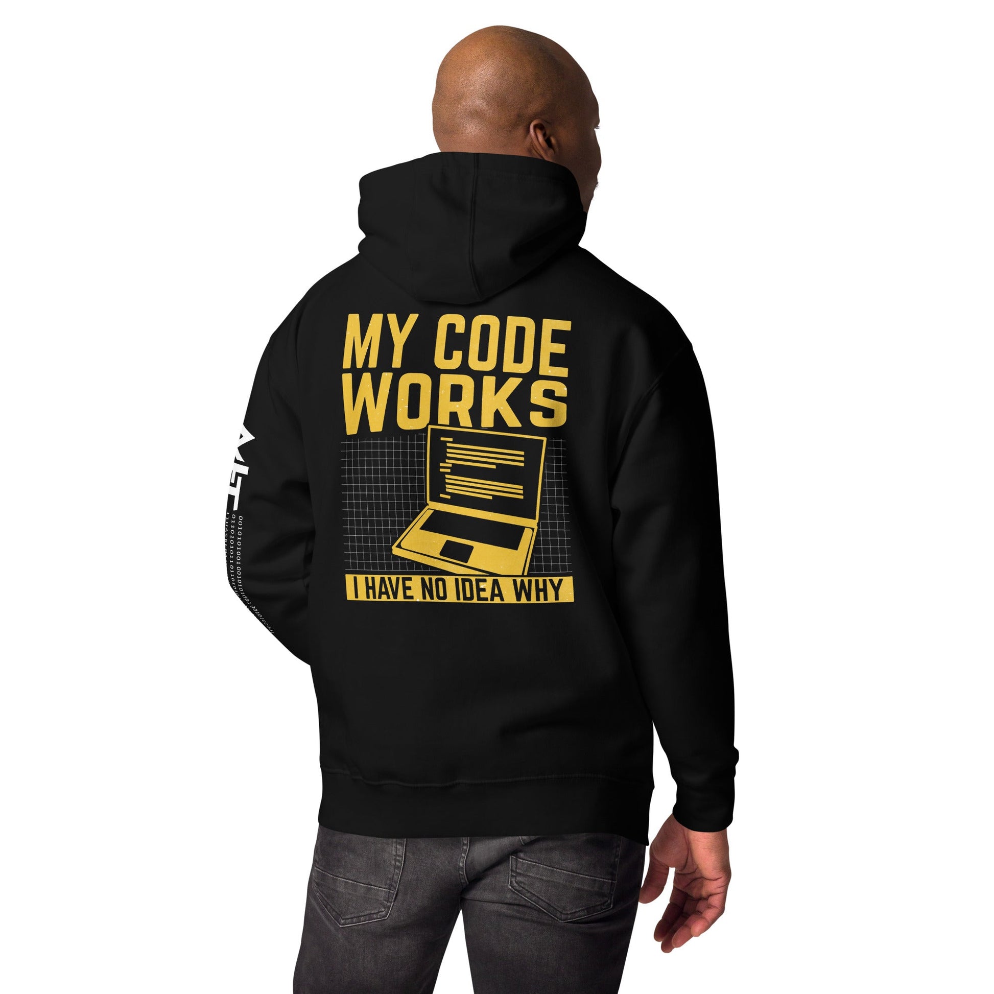 My Code works, I have no Idea why - Unisex Hoodie ( Back Print ) by DarkByteGear