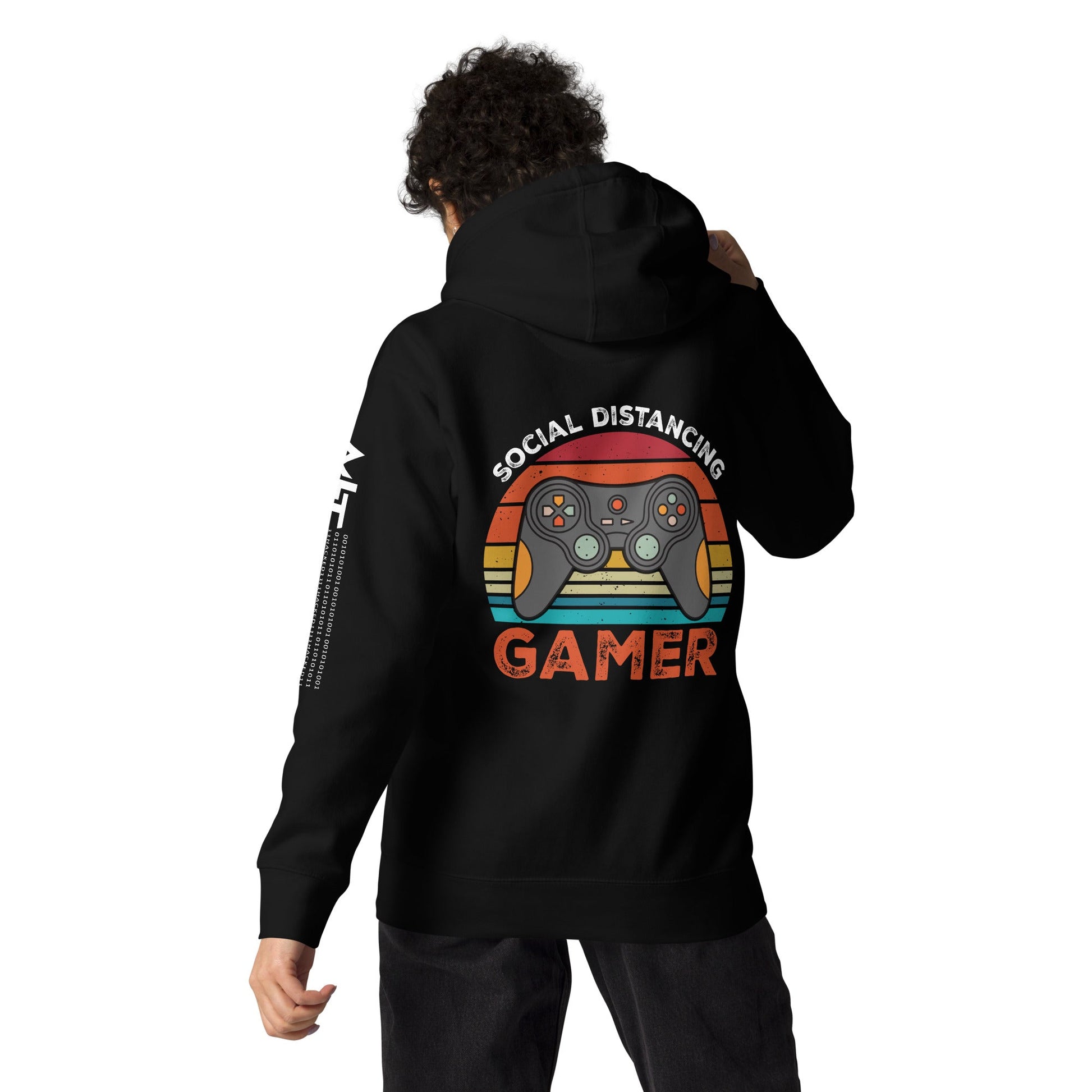 Social Distancing Gamer - Unisex Hoodie by DarkByteGear