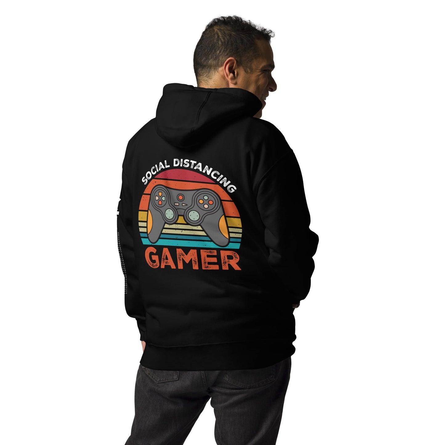 Social Distancing Gamer - Unisex Hoodie by DarkByteGear