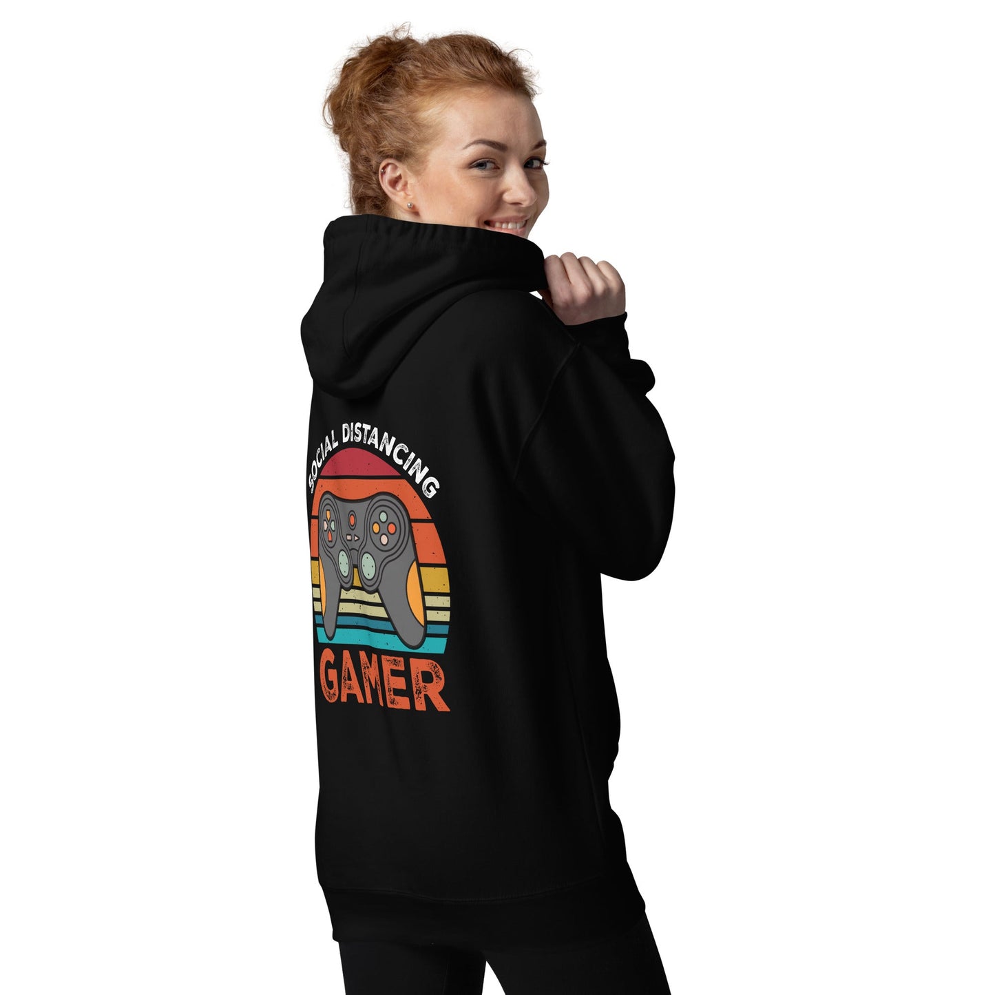 Social Distancing Gamer - Unisex Hoodie by DarkByteGear
