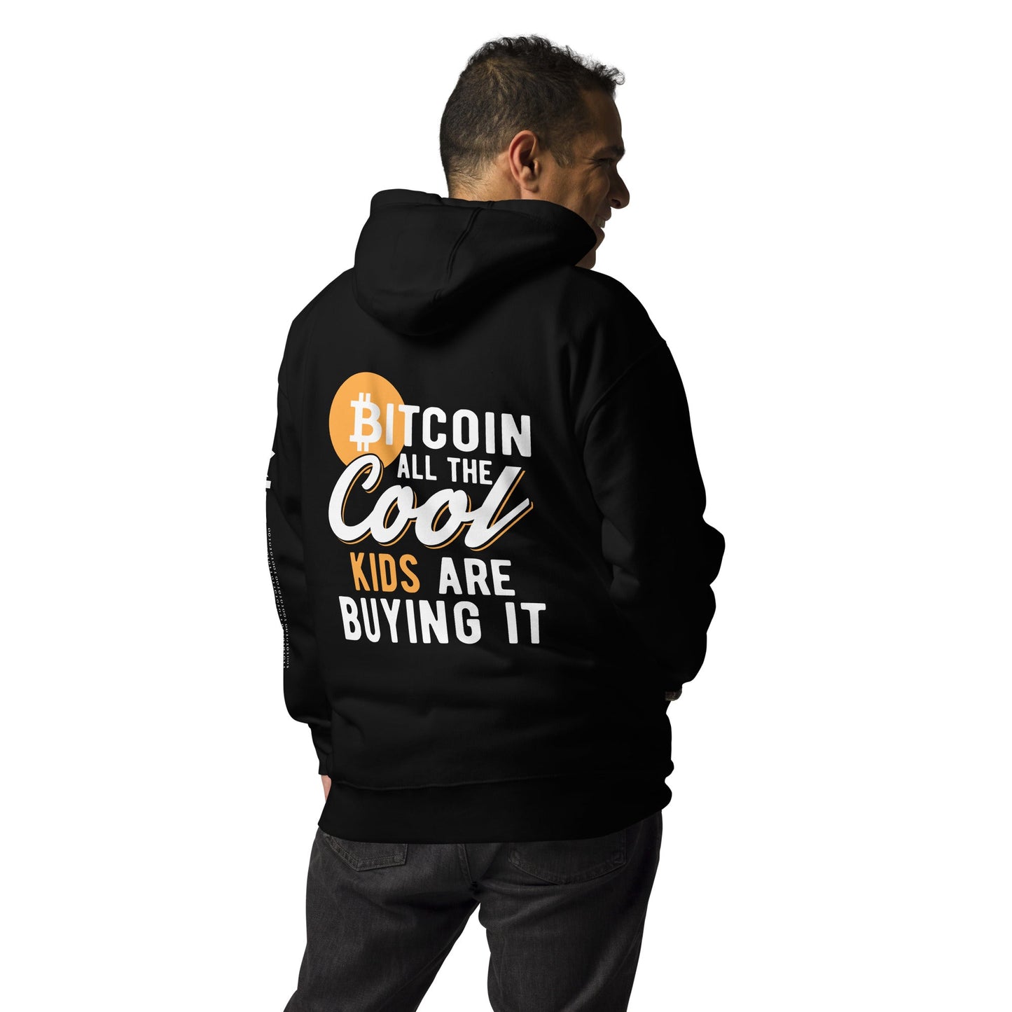 Bitcoin all the cool kids are buying it Unisex Hoodie by DarkByteGear