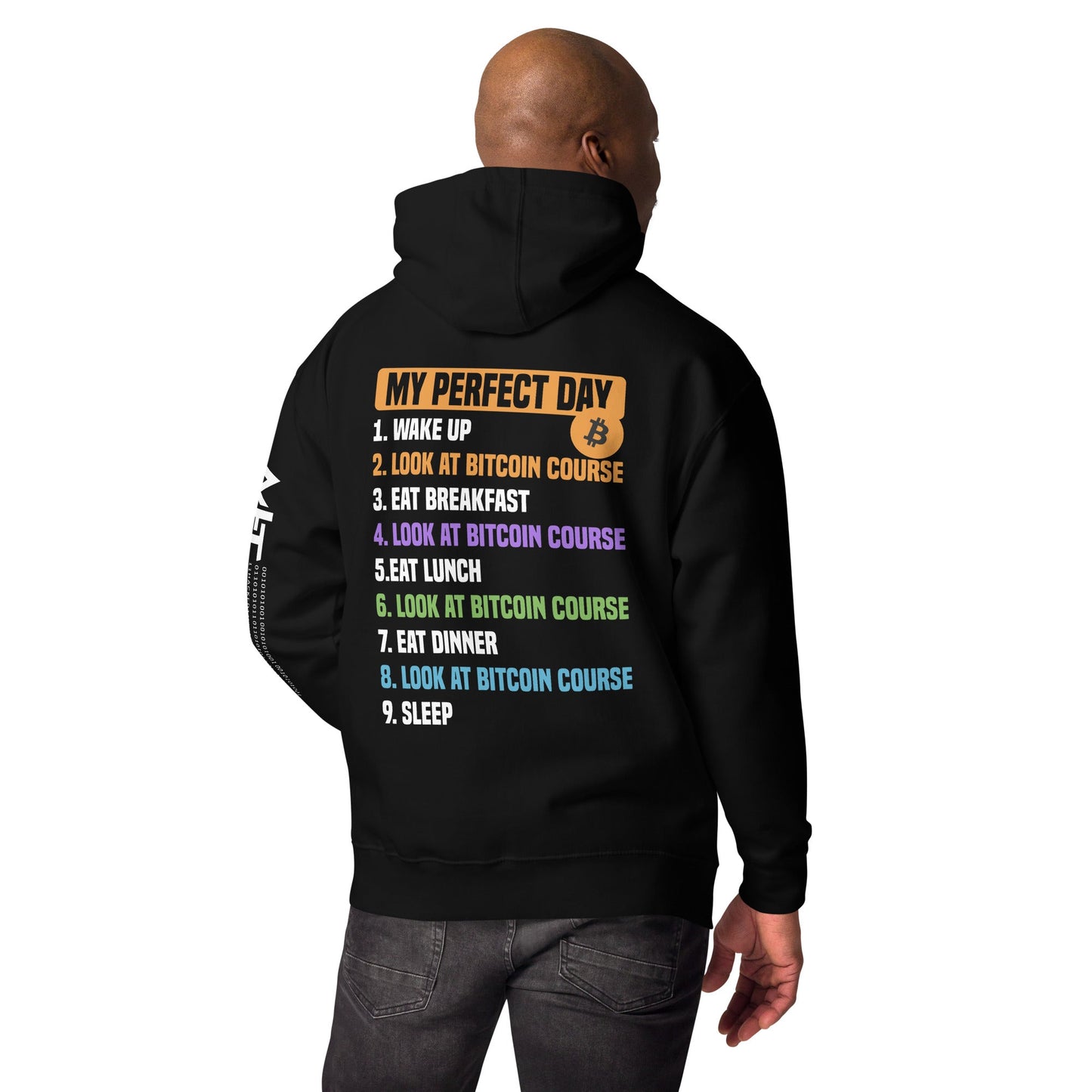 My Perfect Day - Unisex Hoodie ( Back Print ) by DarkByteGear