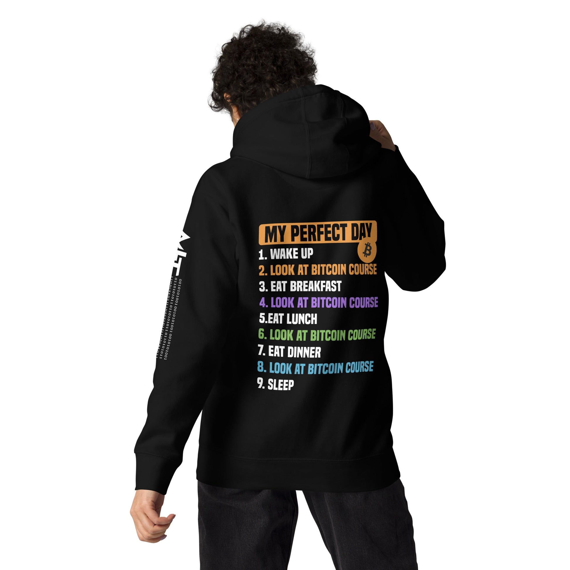 My Perfect Day - Unisex Hoodie ( Back Print ) by DarkByteGear