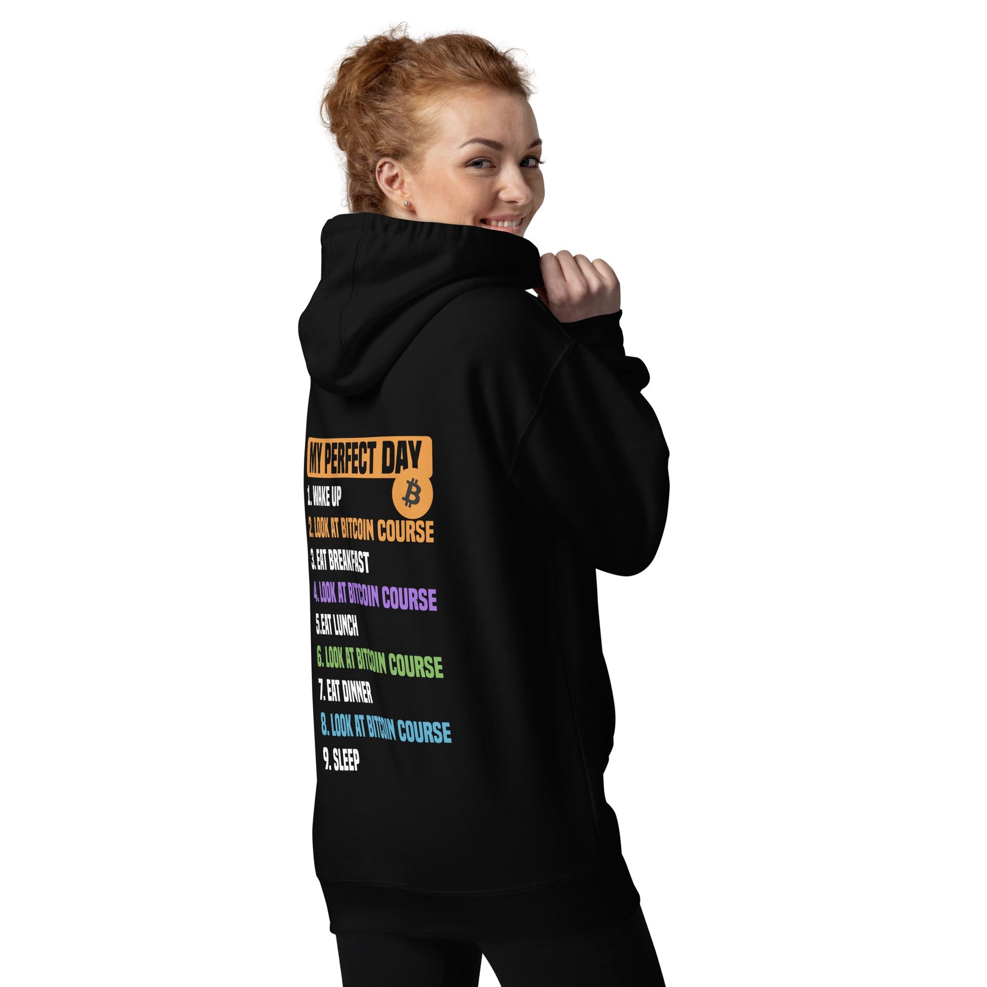My Perfect Day - Unisex Hoodie ( Back Print ) by DarkByteGear