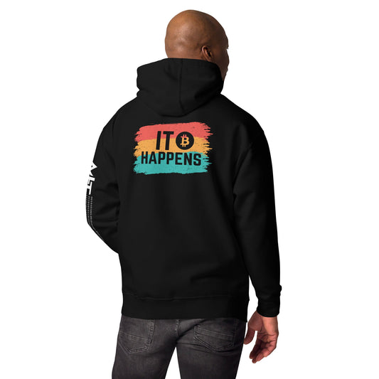 It happens Unisex Hoodie ( Back Print ) by DarkByteGear