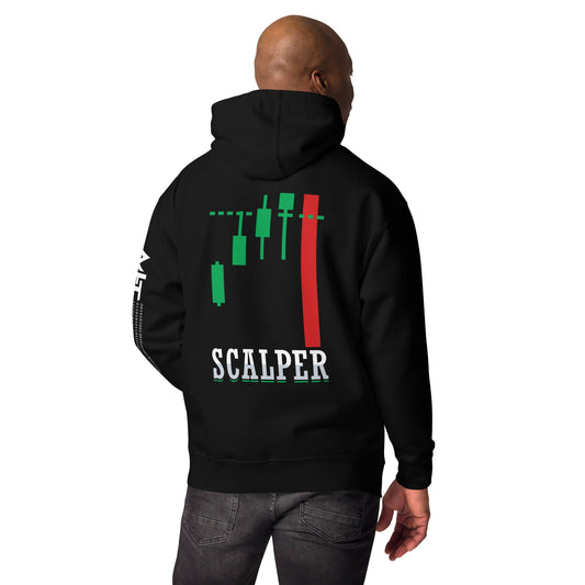 Scalper - Unisex Hoodie ( Back Print ) by DarkByteGear
