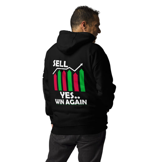 Sell: Yes..Win again! - Unisex Hoodie ( Back Print ) by DarkByteGear