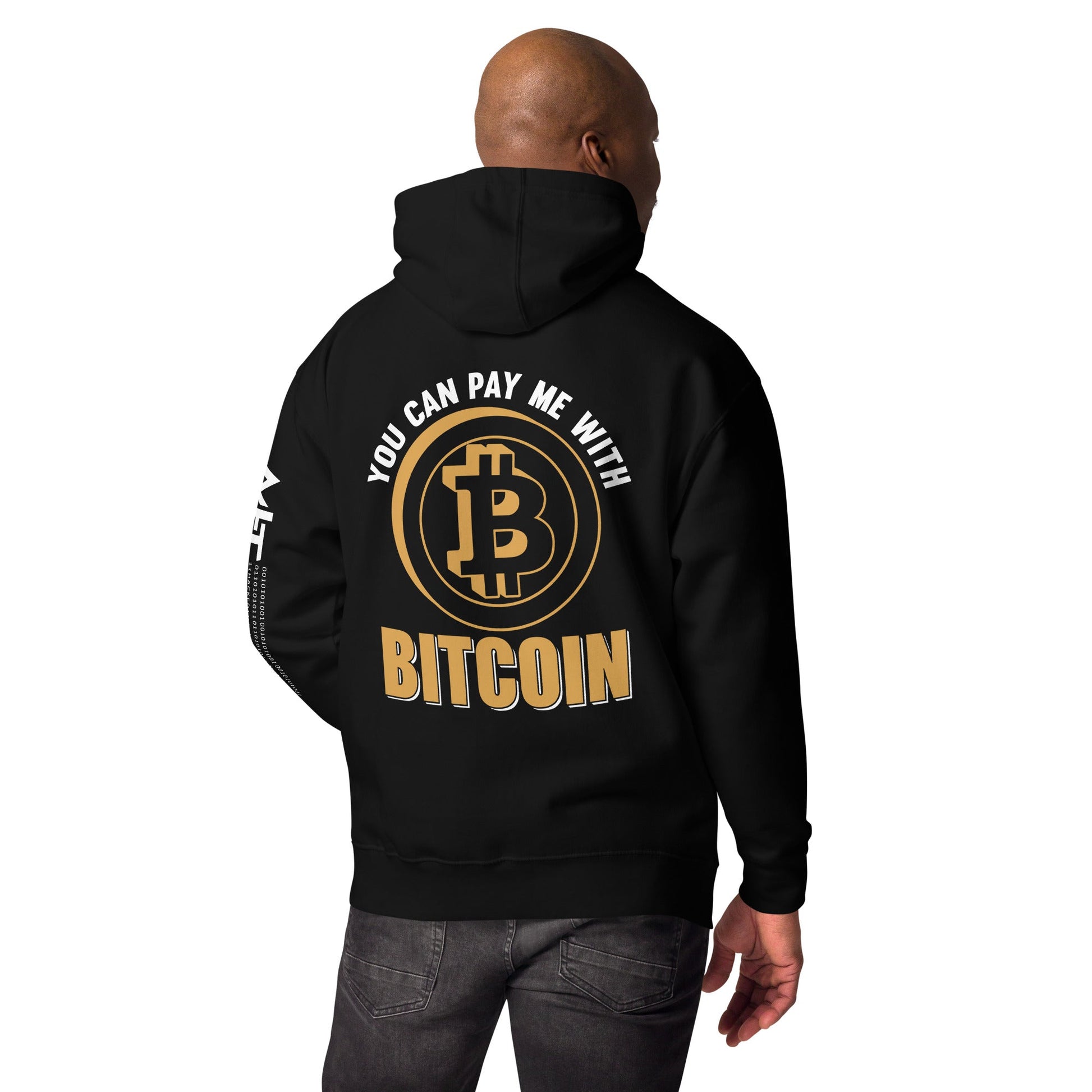 You can Pay me with Bitcoin Unisex Hoodie by DarkByteGear