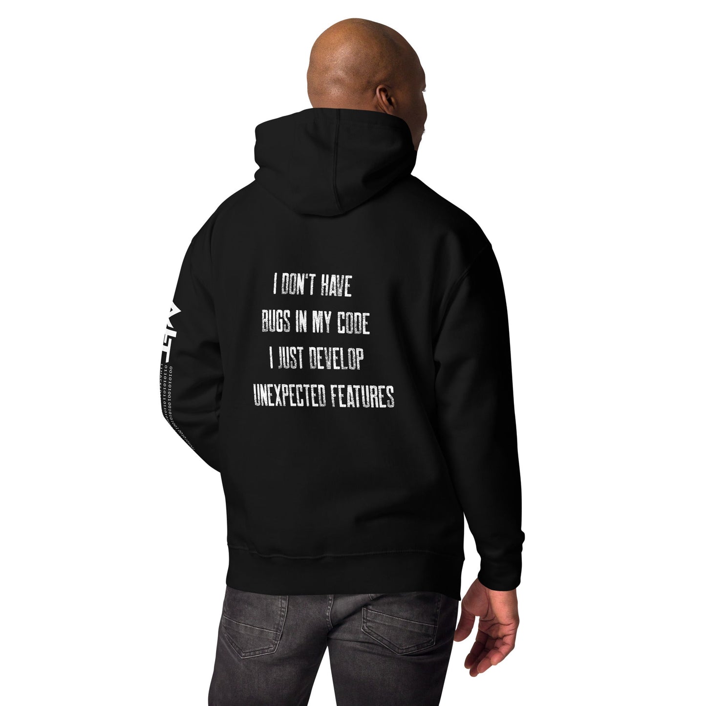 I don't Have bugs in my code, I just Develop unexpected features V2 - Unisex Hoodie by DarkByteGear