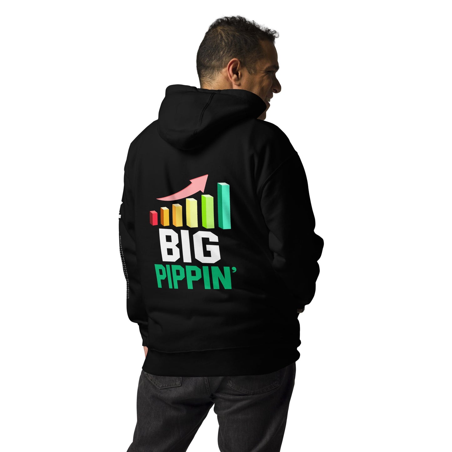 Big Pippin' - Unisex Hoodie ( Back Print ) by DarkByteGear