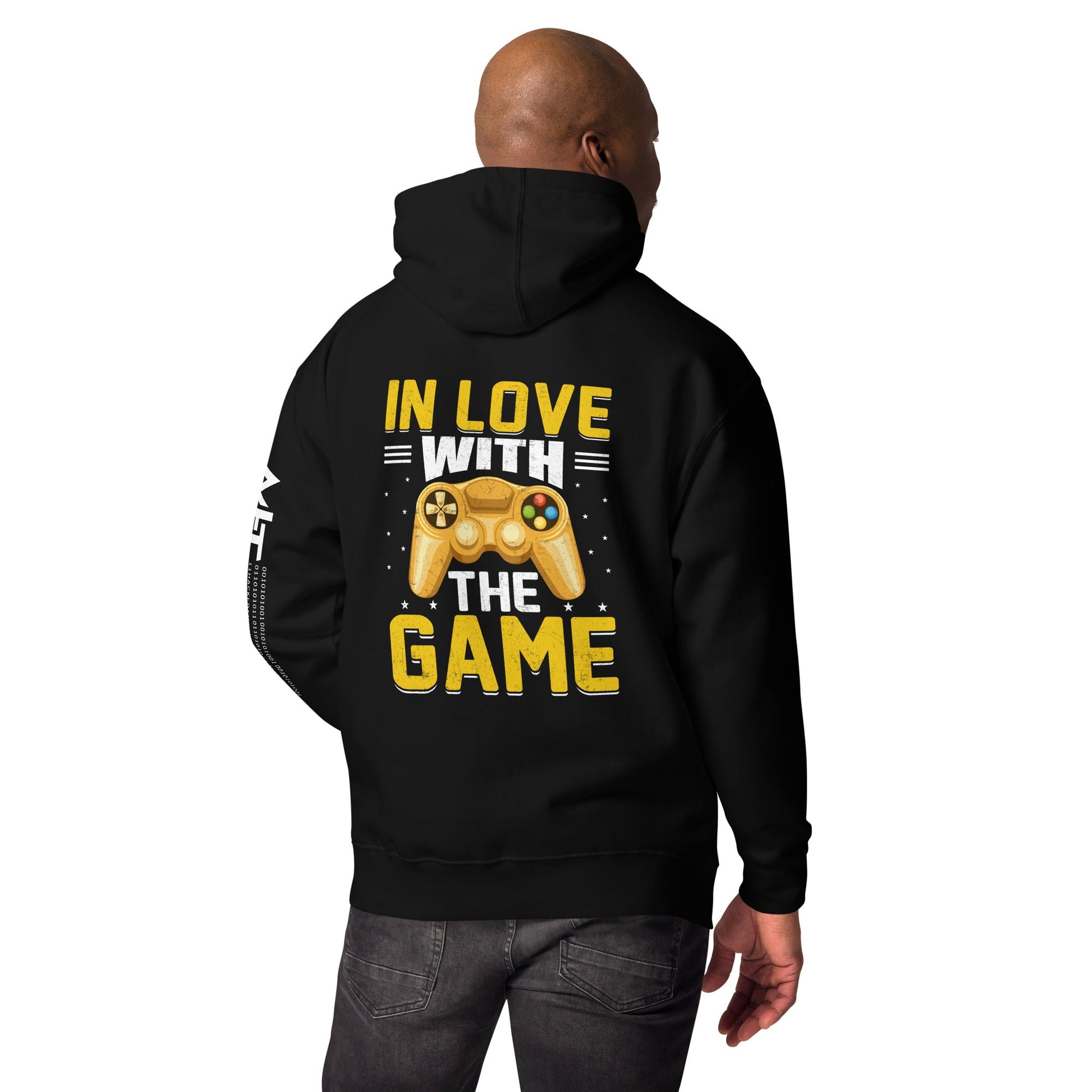 In Love With The Game - Unisex Hoodie ( Back Print ) by DarkByteGear
