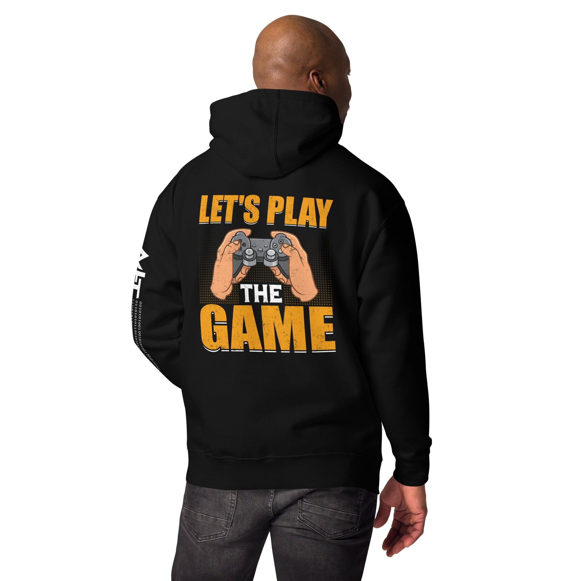 Let's Play the Game - Unisex Hoodie ( Back Print ) by DarkByteGear