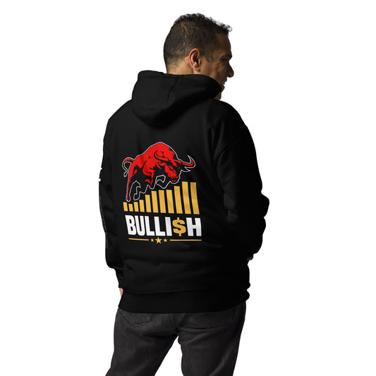 BULLI$H - Unisex Hoodie ( Back Print ) by DarkByteGear