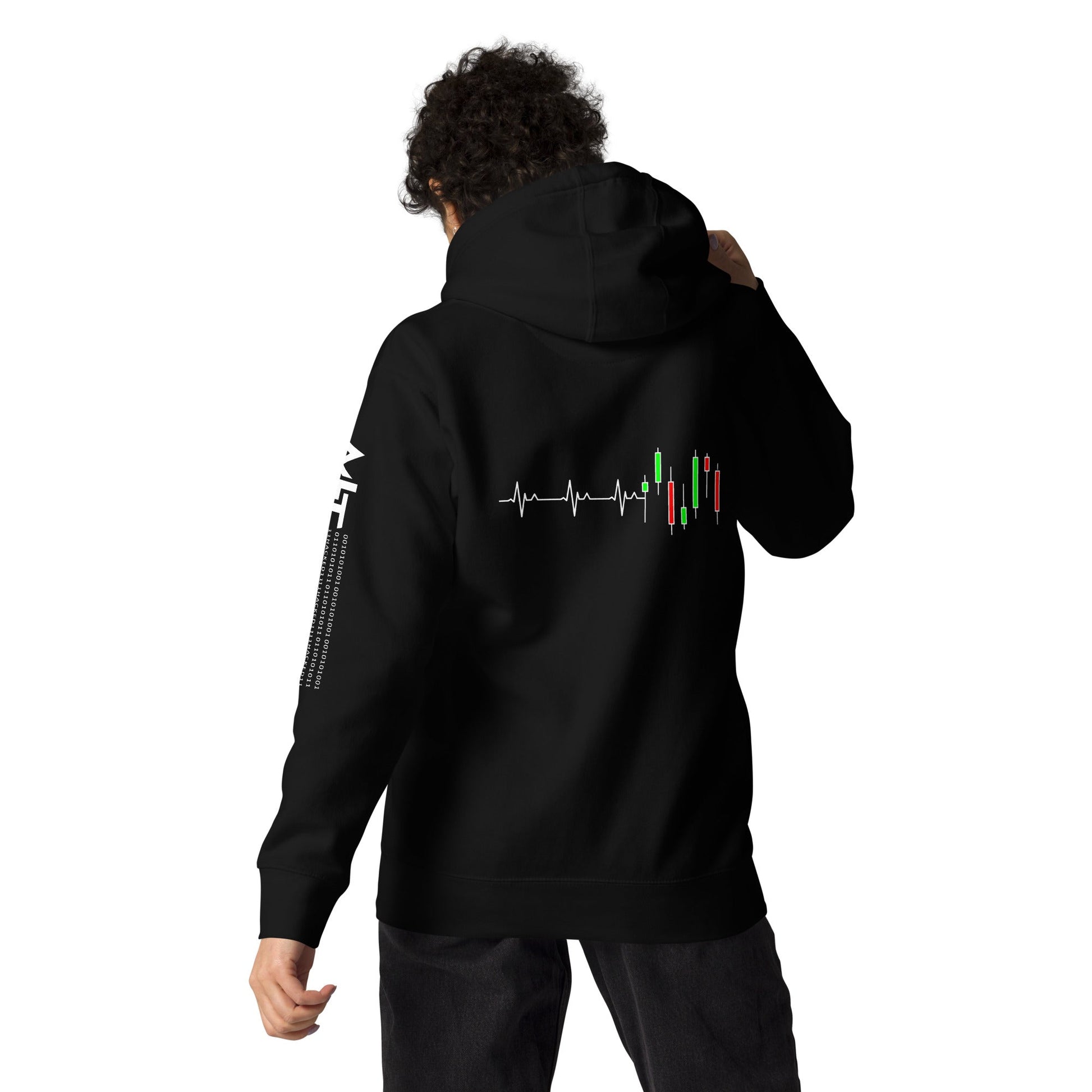 Forex Vector ( ) V1 - Unisex Hoodie ( Back Print ) by DarkByteGear
