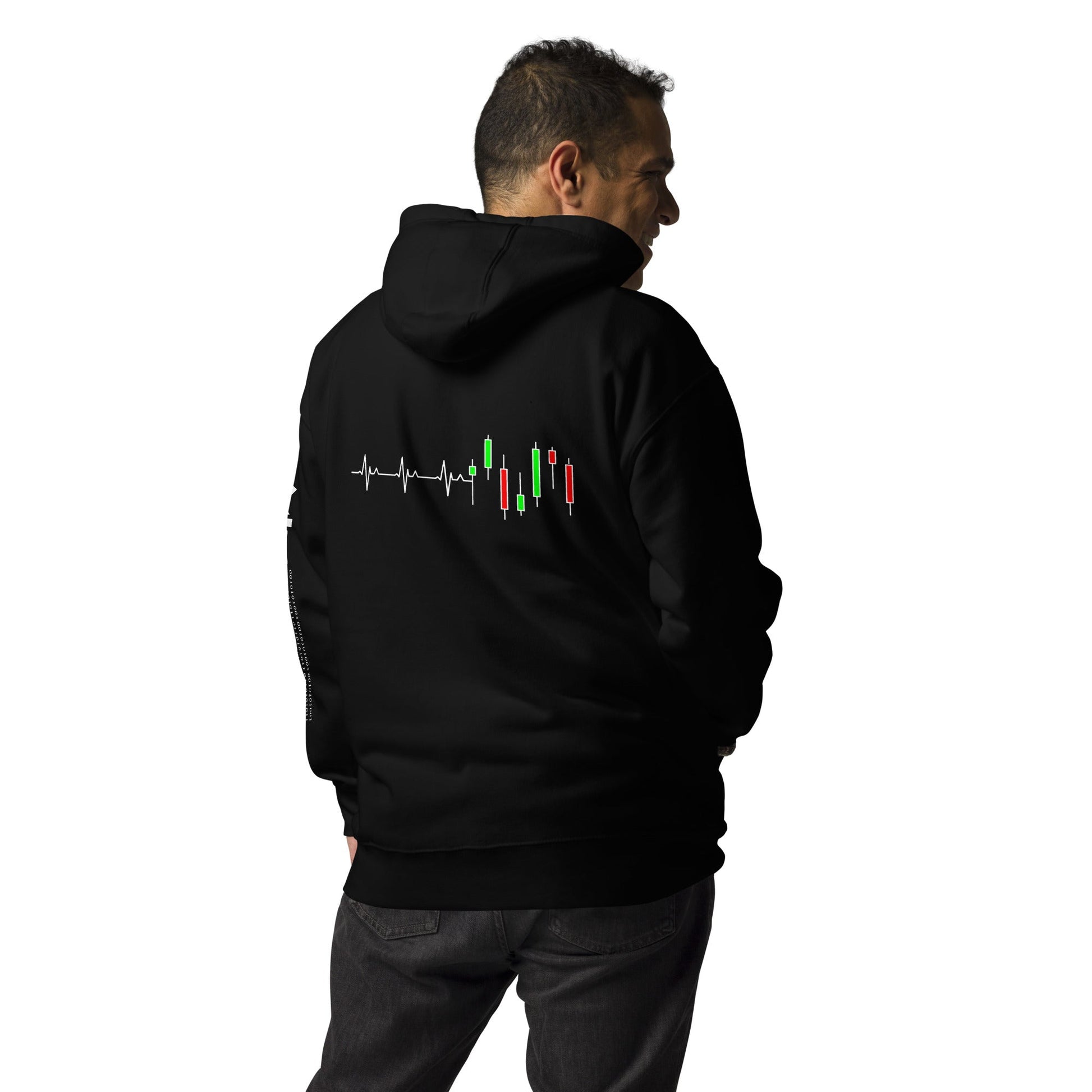 Forex Vector ( ) V1 - Unisex Hoodie ( Back Print ) by DarkByteGear