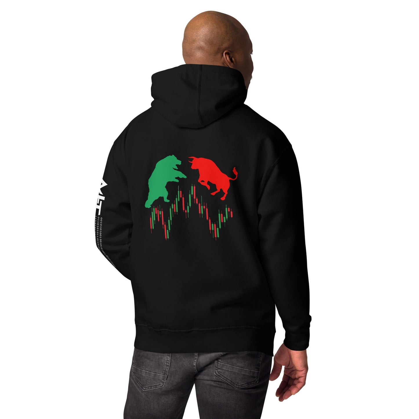 Forex Vector ( Mahfuz ) V2 - Unisex Hoodie ( Back Print ) by DarkByteGear