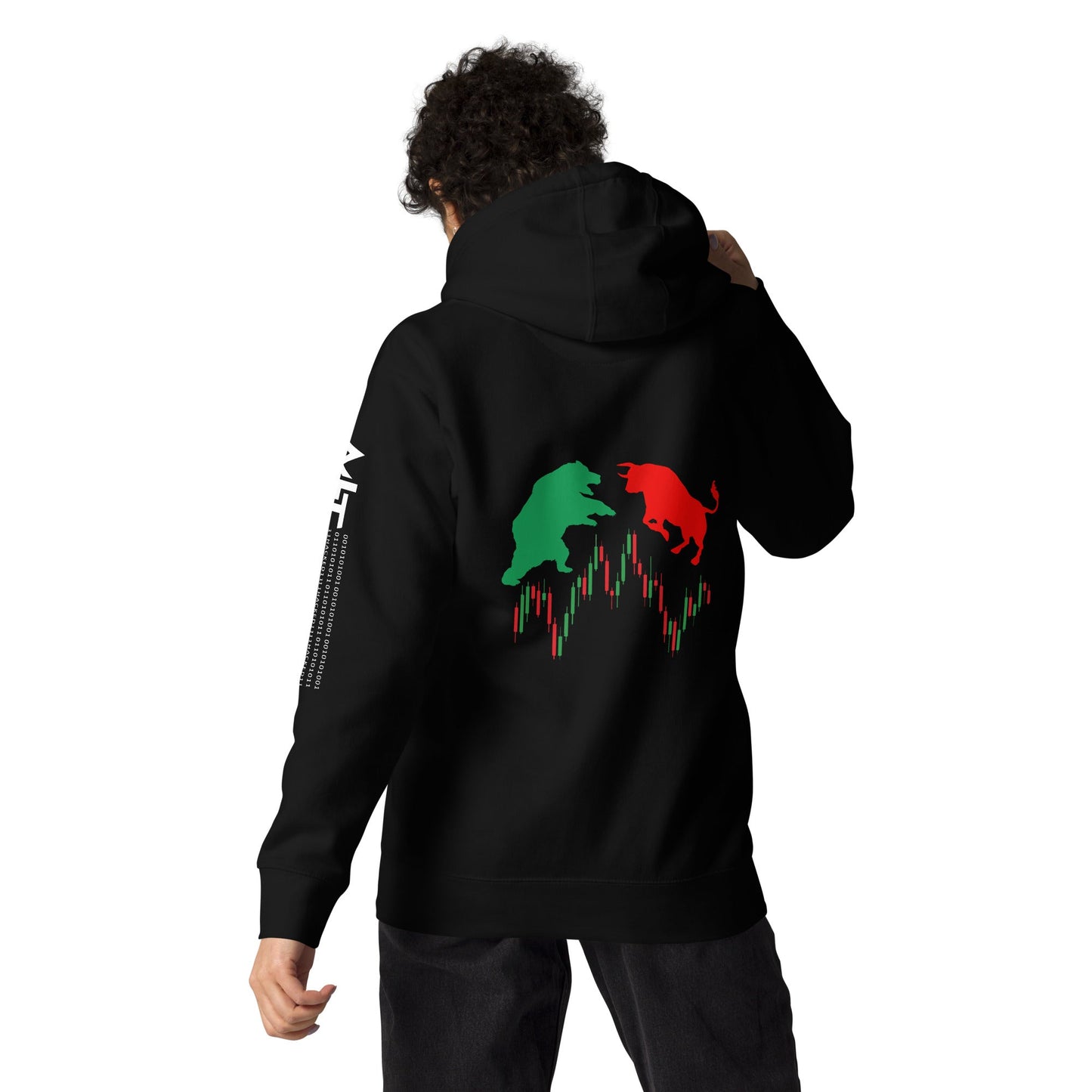 Forex Vector ( Mahfuz ) V2 - Unisex Hoodie ( Back Print ) by DarkByteGear