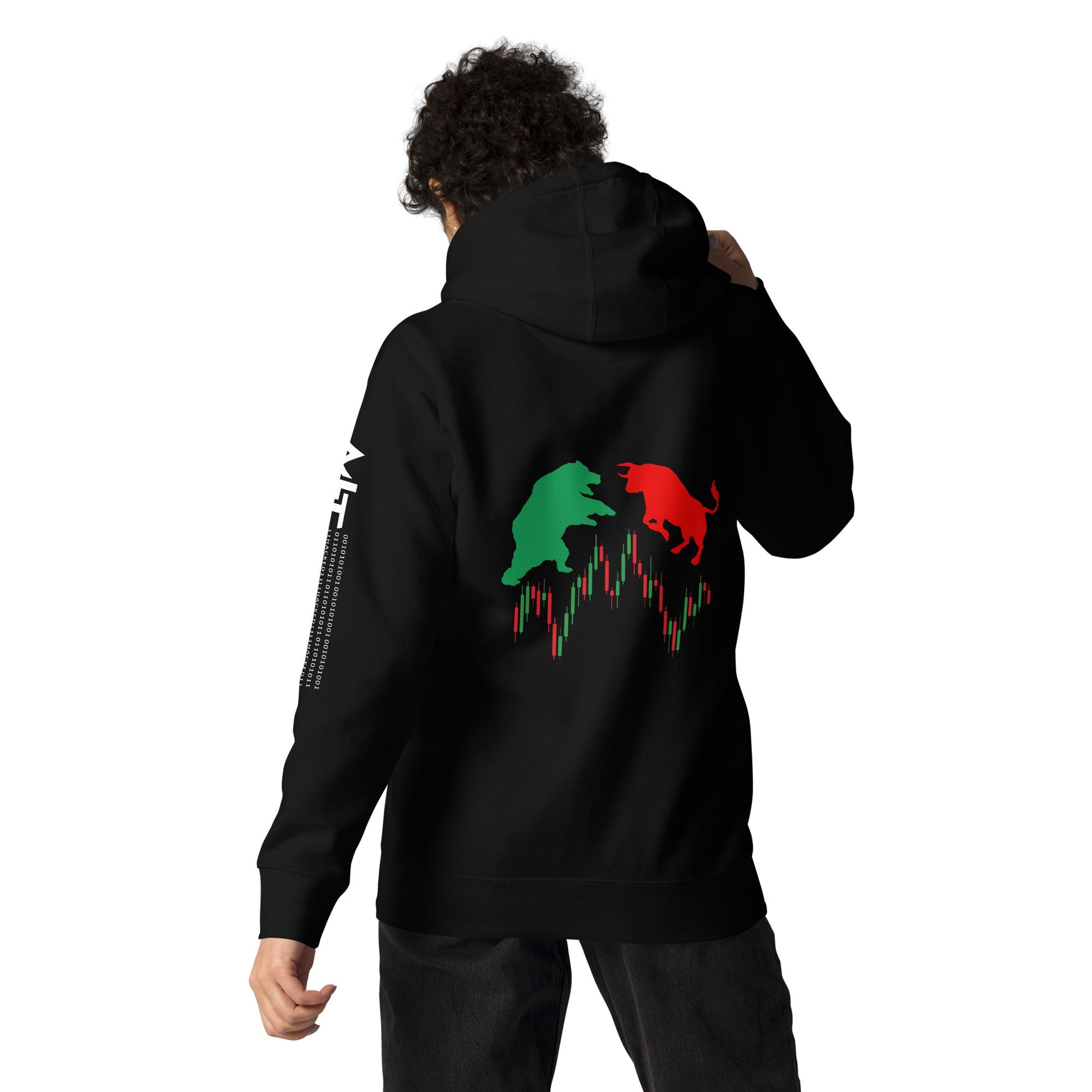 Forex Vector ( Mahfuz ) V2 - Unisex Hoodie ( Back Print ) by DarkByteGear