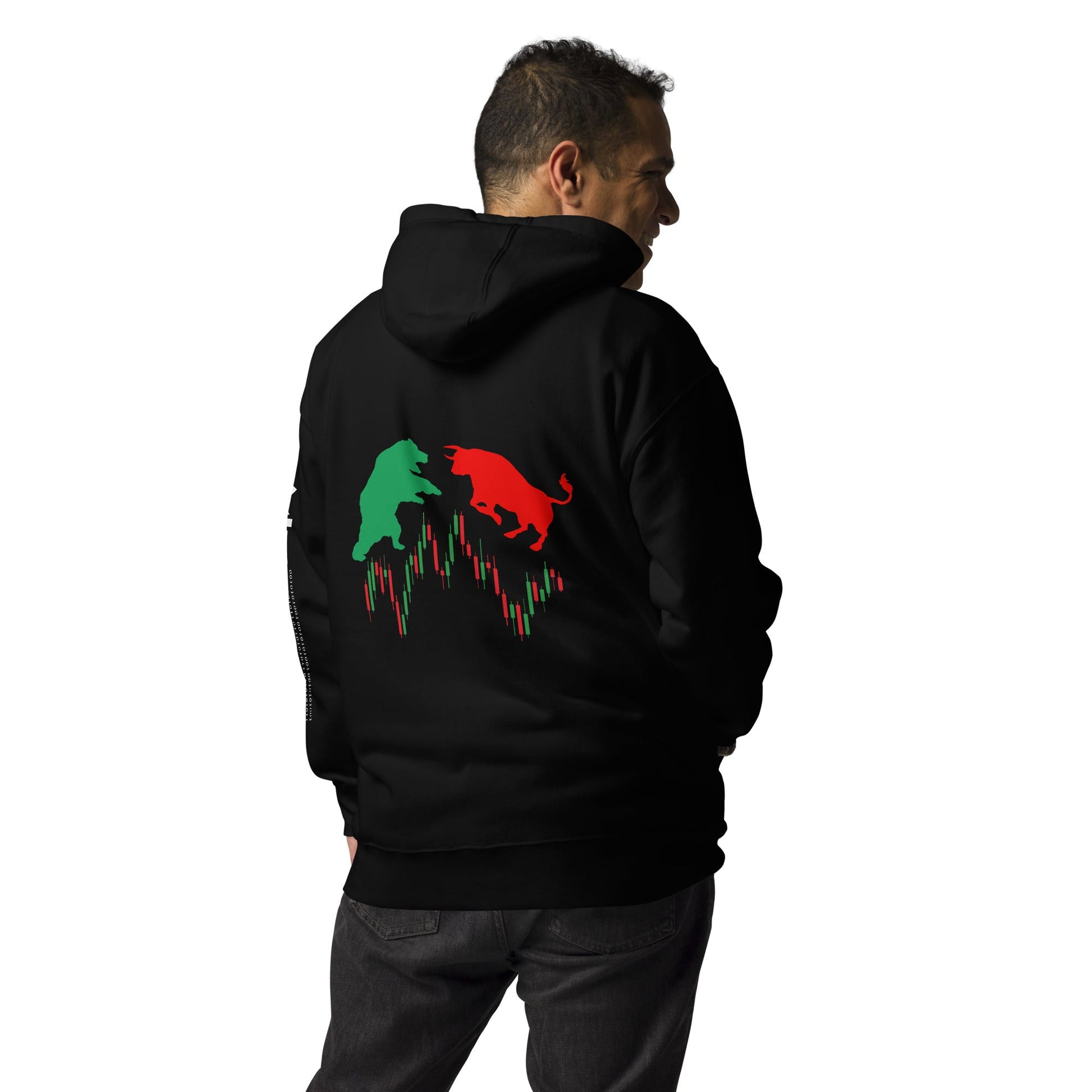Forex Vector ( Mahfuz ) V2 - Unisex Hoodie ( Back Print ) by DarkByteGear