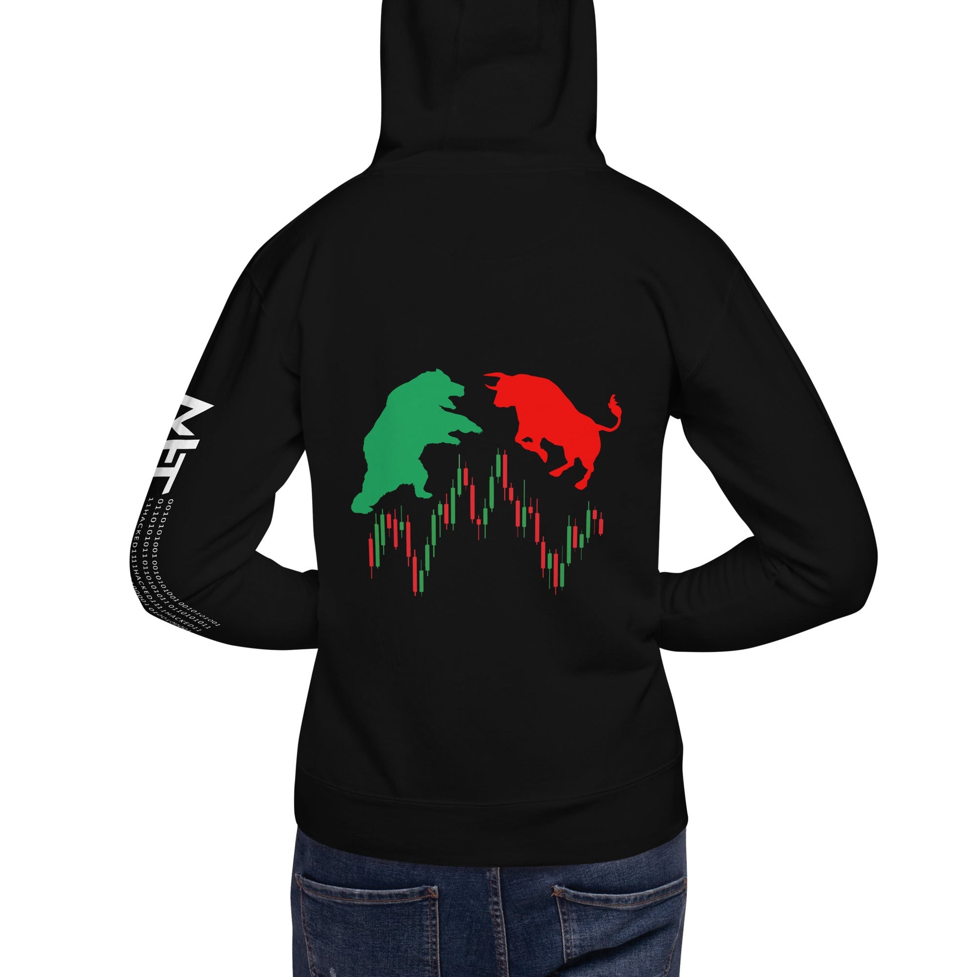 Forex Vector ( Mahfuz ) V2 - Unisex Hoodie ( Back Print ) by DarkByteGear