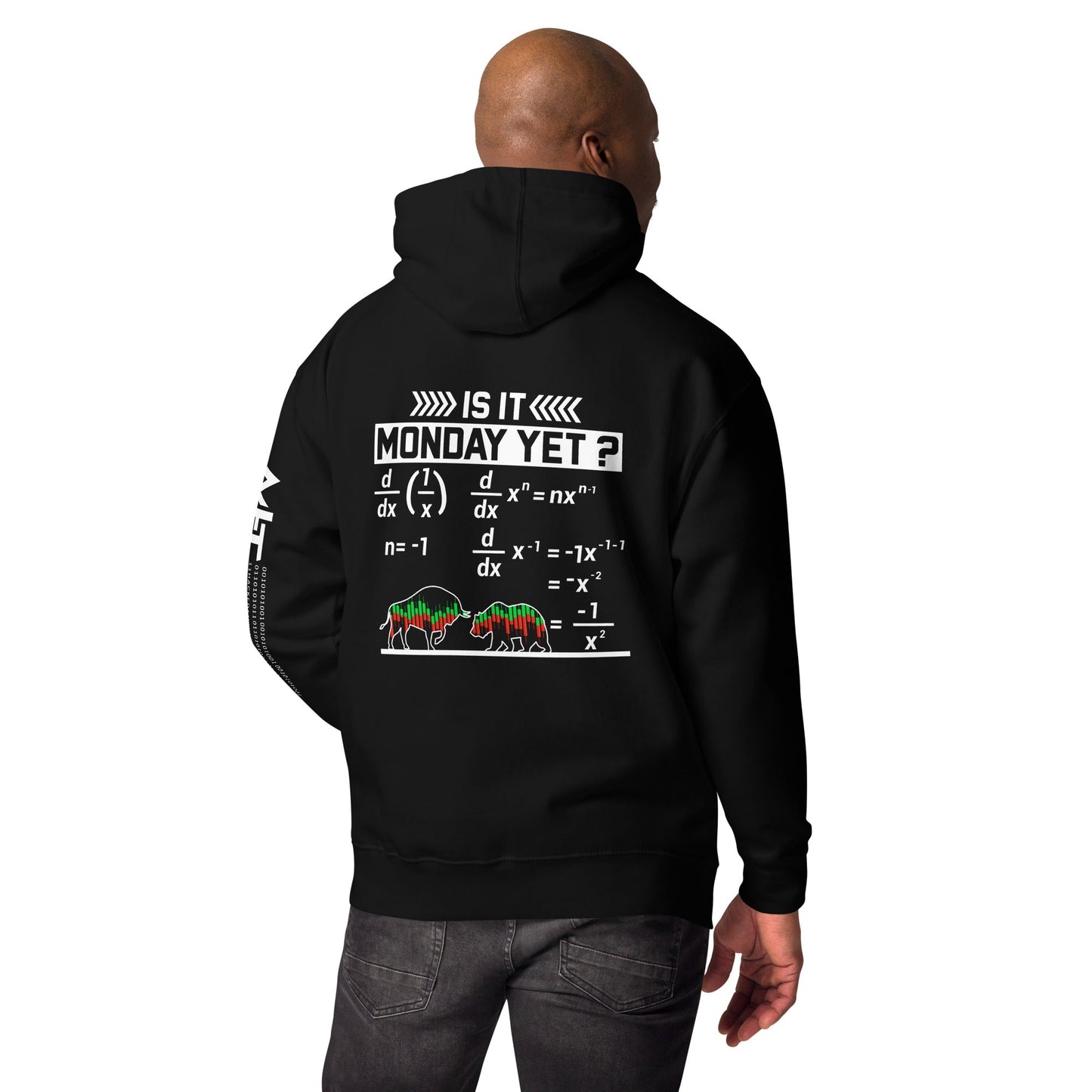 Is it Monday yet ( RK ) - Unisex Hoodie ( Back Print ) by DarkByteGear