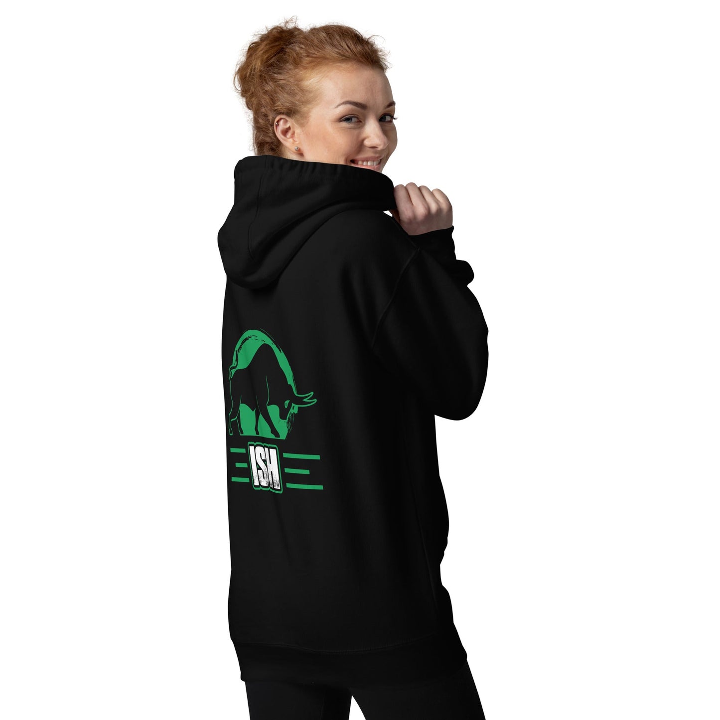 ISH (MAHFUZ) - Unisex Hoodie ( Back Print ) by DarkByteGear
