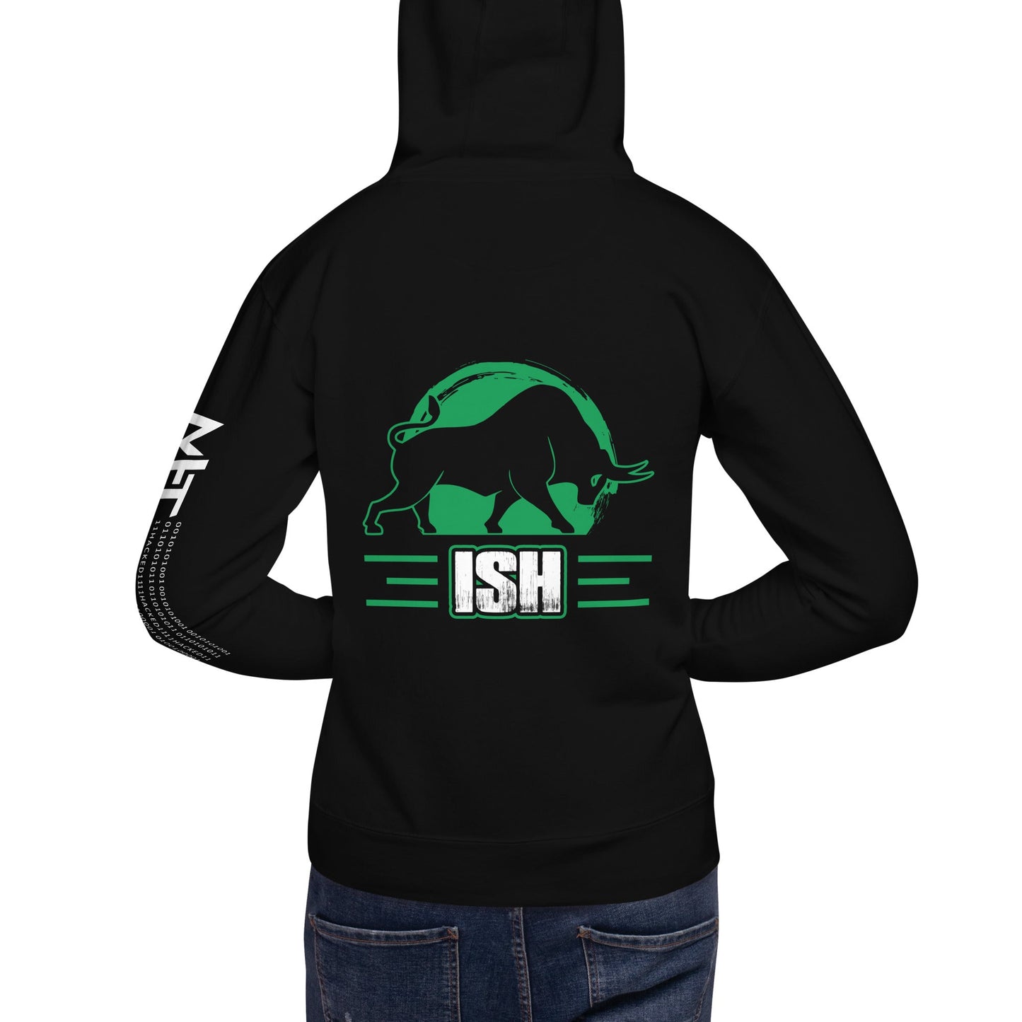 ISH (MAHFUZ) - Unisex Hoodie ( Back Print ) by DarkByteGear