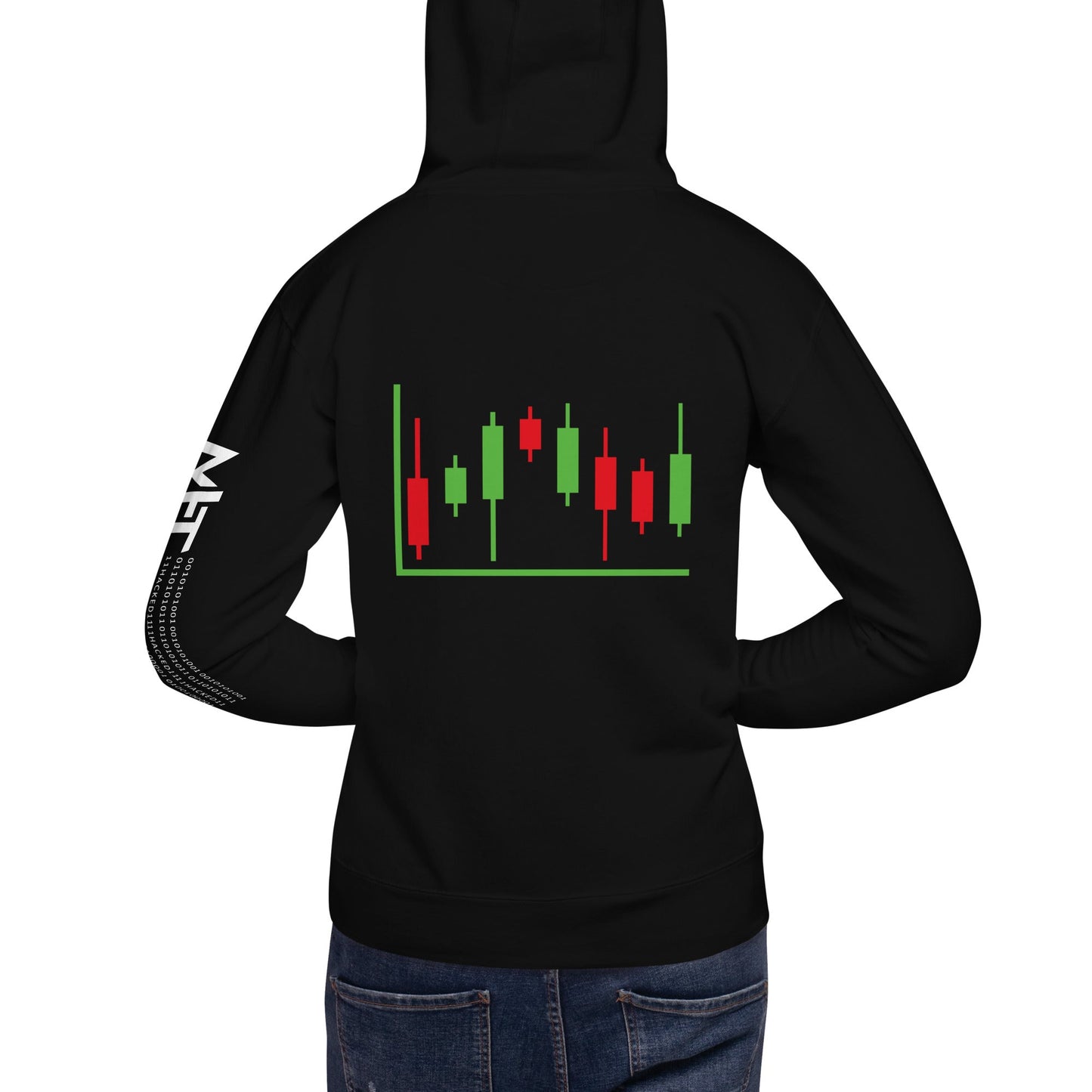Only Vector - Unisex Hoodie ( Back Print ) by DarkByteGear