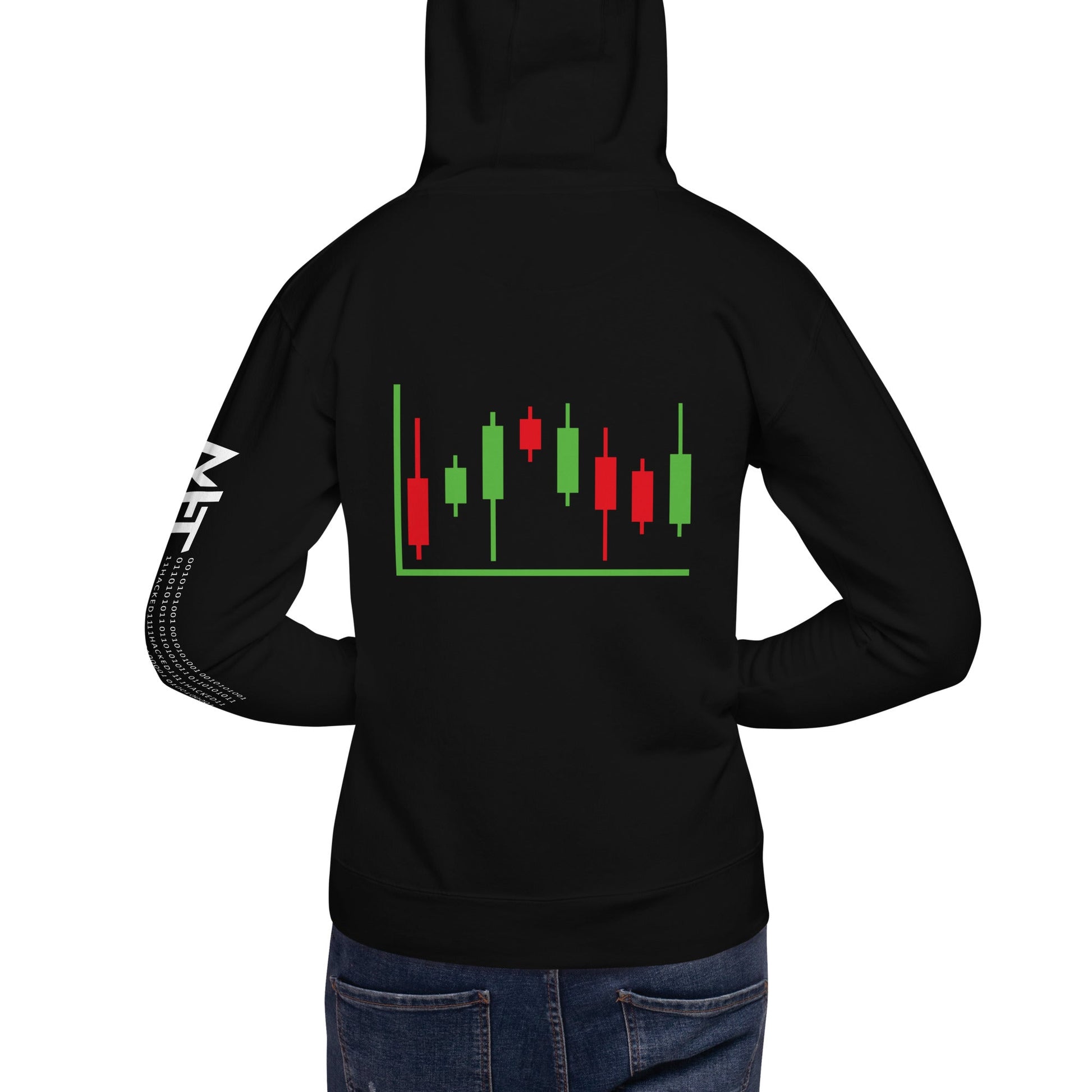 Only Vector - Unisex Hoodie ( Back Print ) by DarkByteGear