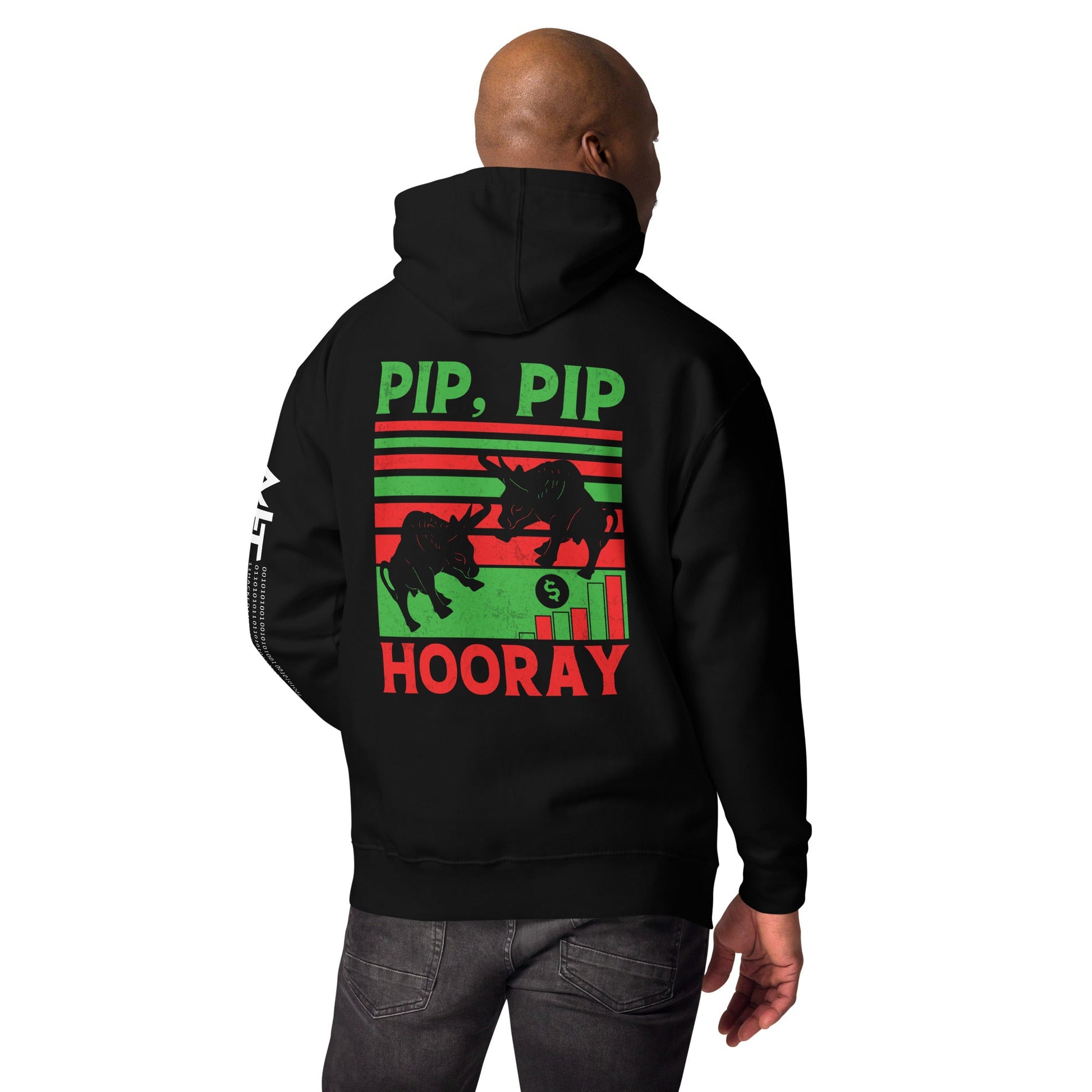 Pip, Pip Hooray - Unisex Hoodie ( Back Print ) by DarkByteGear