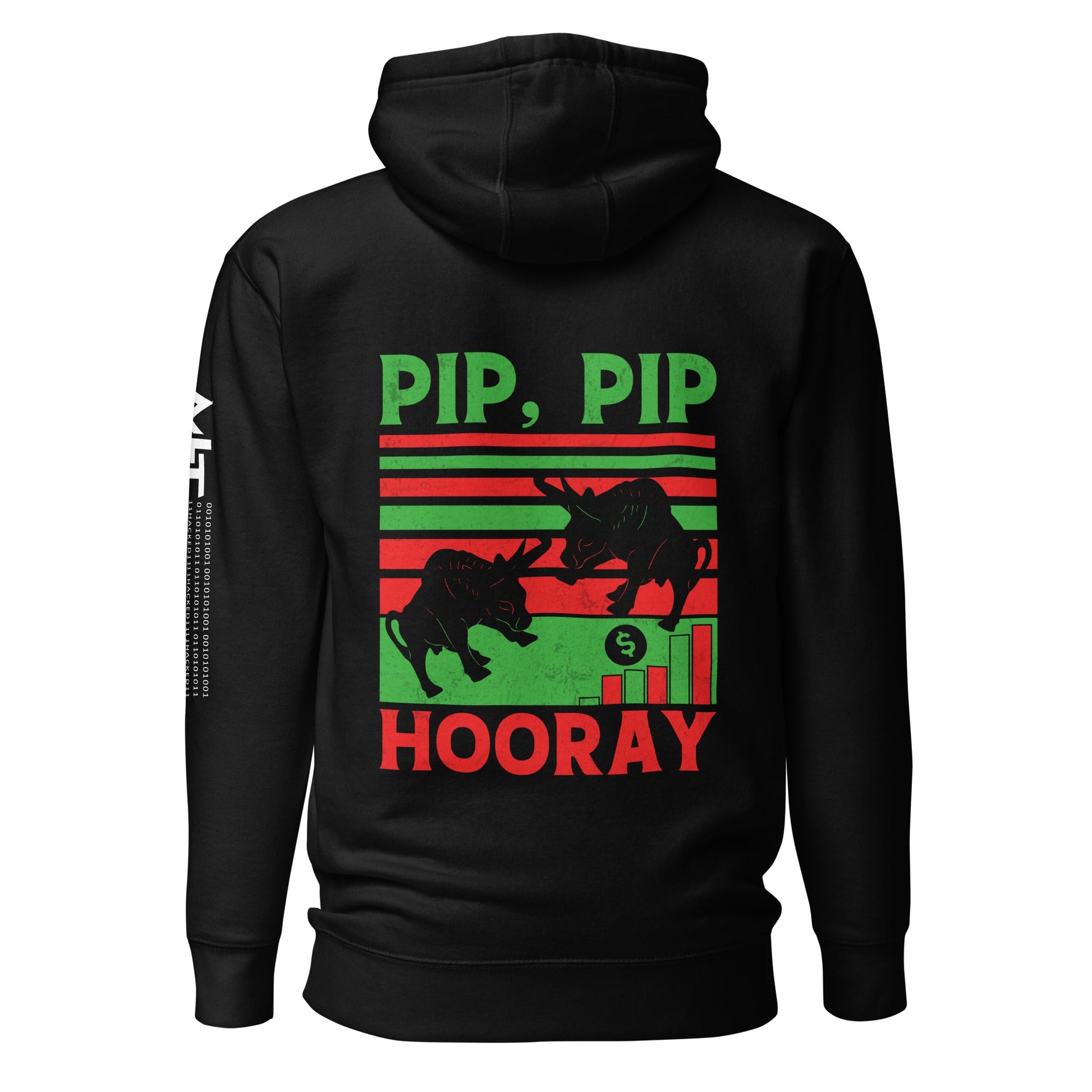 Pip, Pip Hooray - Unisex Hoodie ( Back Print ) by DarkByteGear