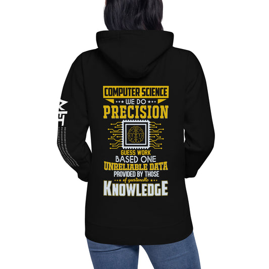 Computer Science: We do V1 - Unisex Hoodie ( Back Print ) by DarkByteGear