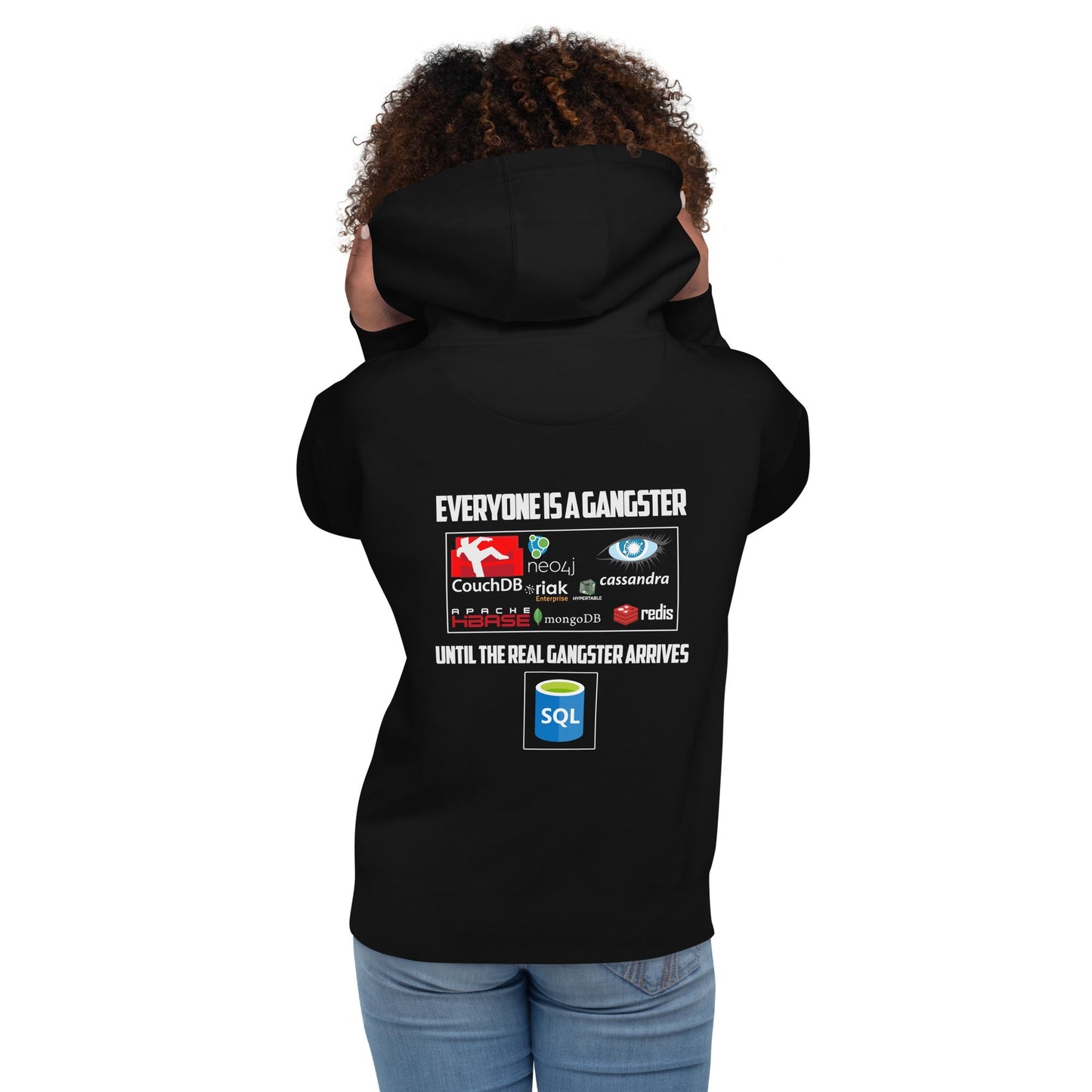 Everyone is a Gangster, until the real Gangster arrives - Unisex Hoodie by DarkByteGear