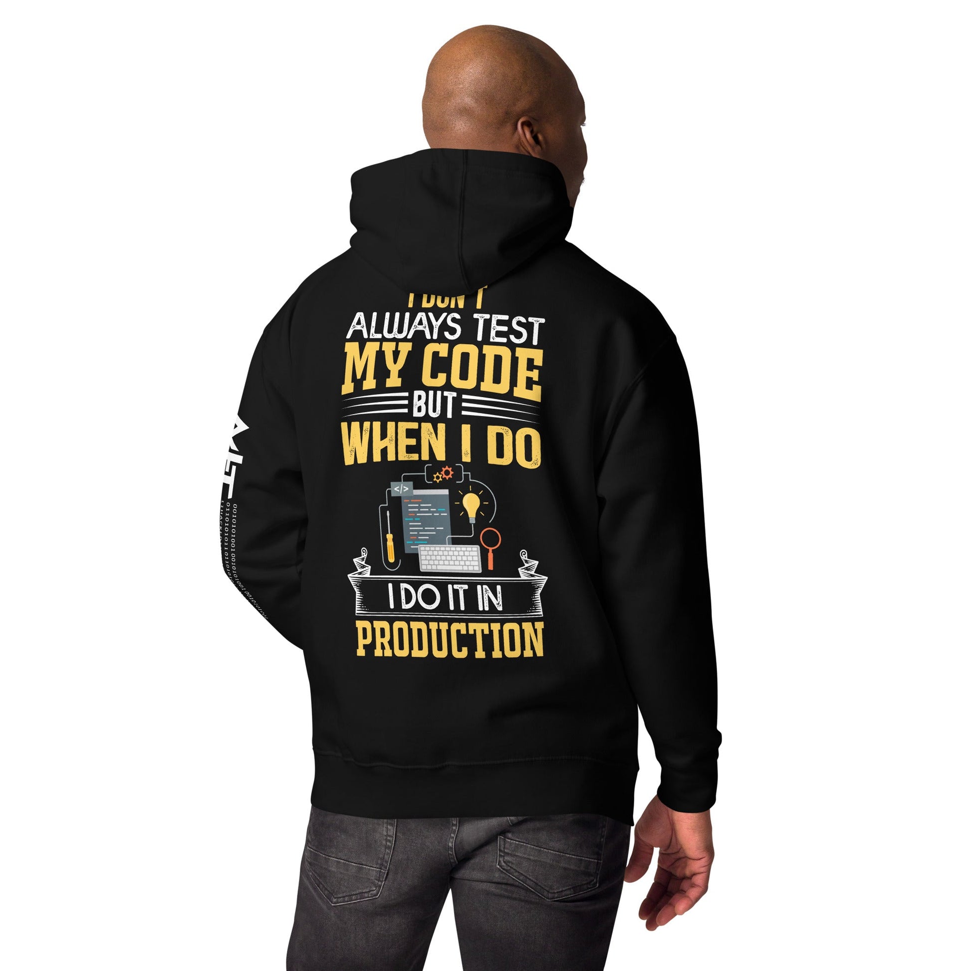I don't always Test my code V1 - Unisex Hoodie by DarkByteGear